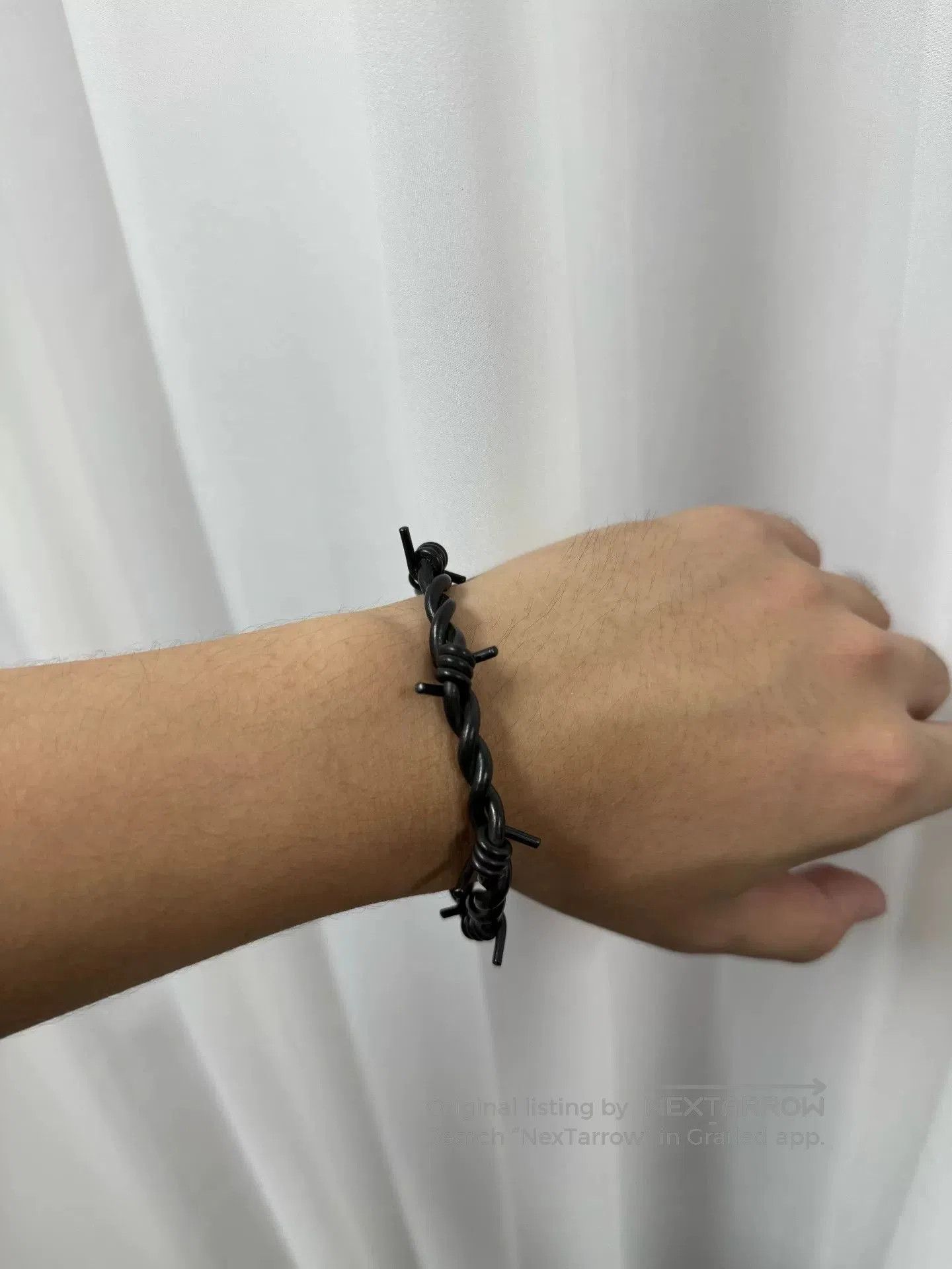 Comme des Garcons Homme Plus UNDERCOVER Thorn Wire Hand Bracelet. Size ONE SIZE - 5 Thumbnail
