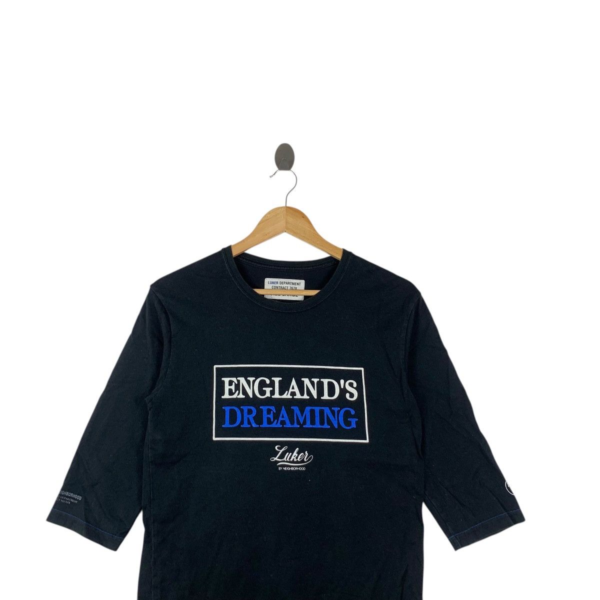Neighborhood NEIGHBORHOOD ENGLAND’S DREAMING Luker Tee Shirt Top Size US L / EU 52-54 / 3 - 2 Thumbnail