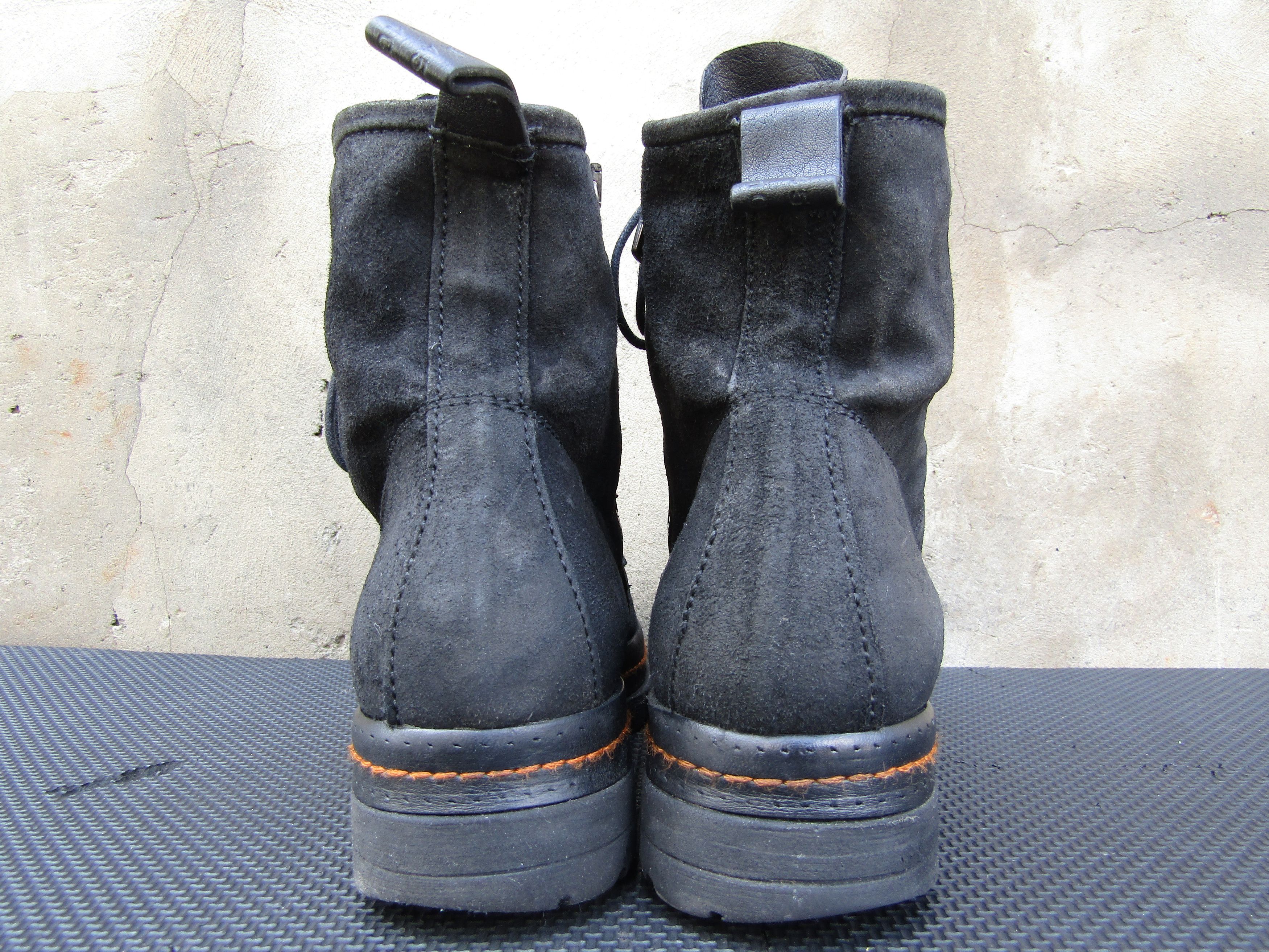 A.S.98 Airstep AS 98 Black Suede Lace Up Combat Biker Boho ariana Size US 9.5 / IT 39.5 - 7 Thumbnail