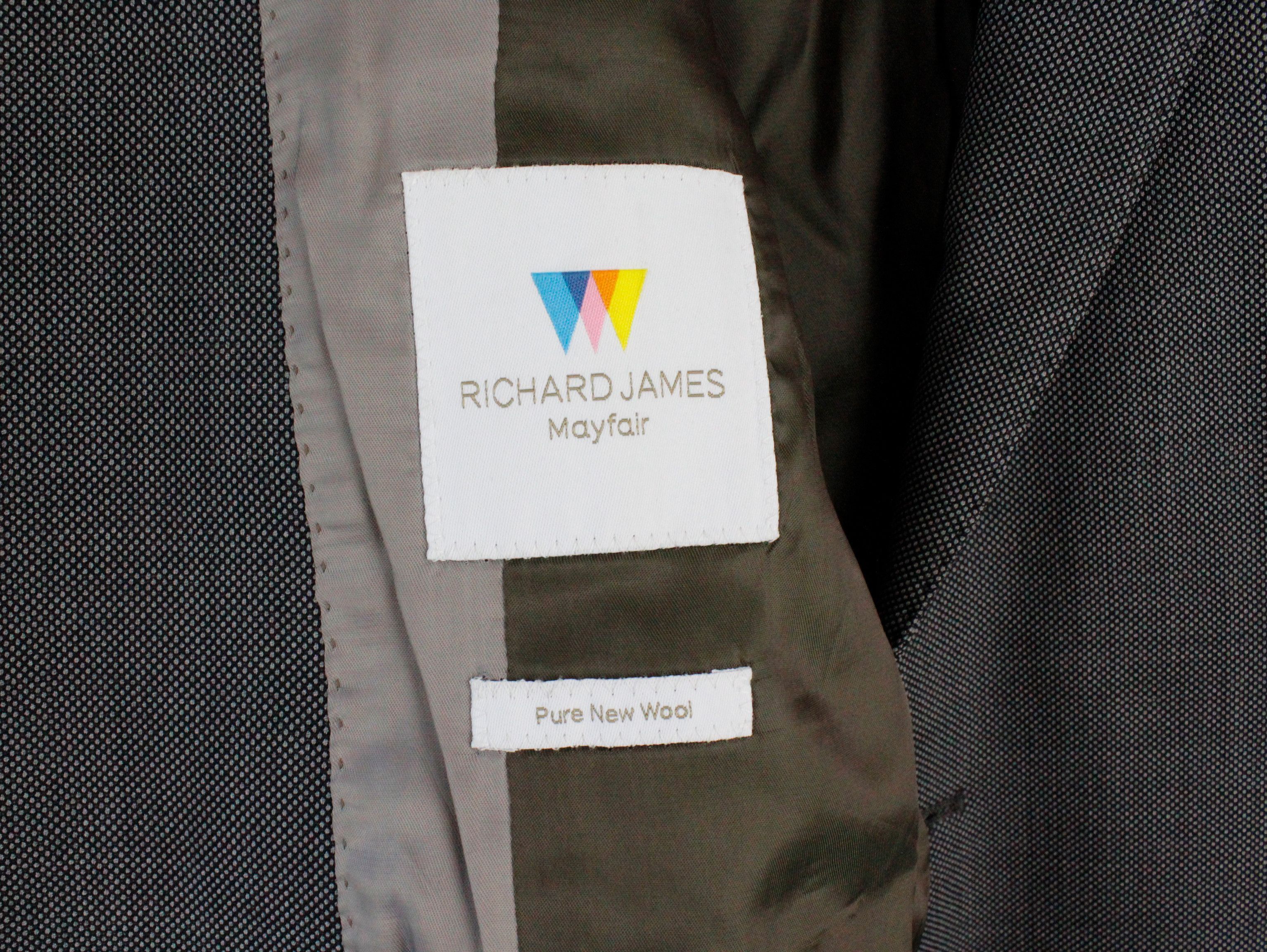 Richard James Richard James Mayfair Double Knit Wool Blazer Jacket Size US M / EU 48-50 / 2 - 5 Thumbnail