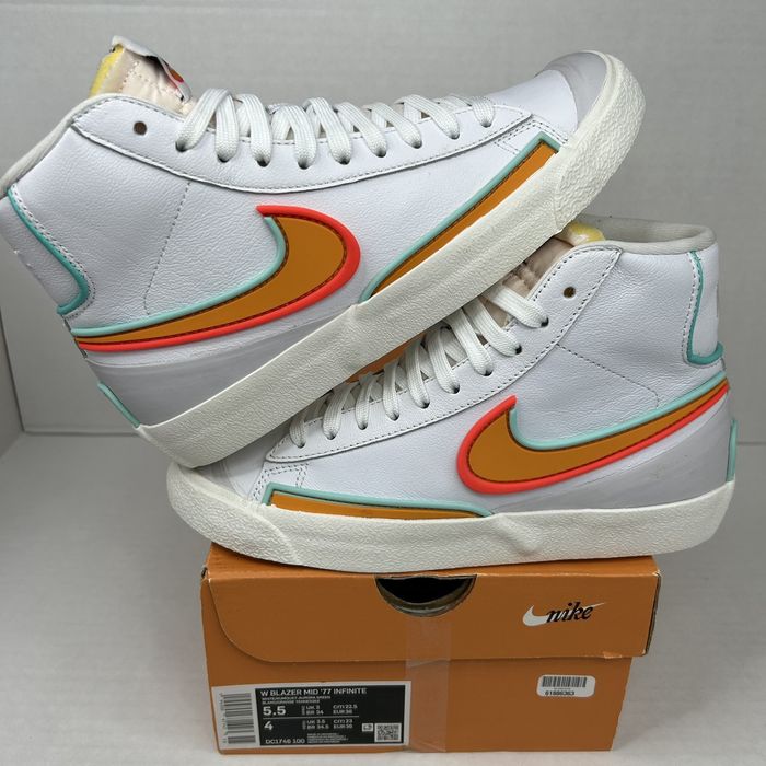 Nike Nike Blazer Women's Mid '77 Infinite Kumquat' Size 5.5 Grailed