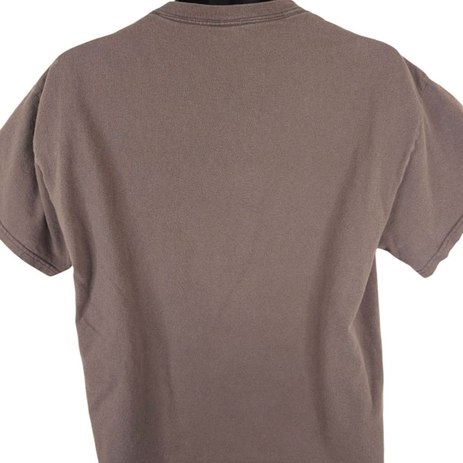 Delta Im Not Lazy T Shirt Mens Large Brown You Just Work Too Hard Delta Crew Neck Short Sleeve Cotton Shirt Size US L / EU 52-54 / 3 - 5 Thumbnail