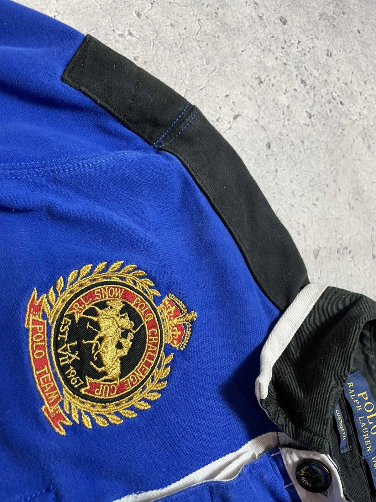 Polo Ralph Lauren Vintage Rugby Sweatshirt Polo Ralph Lauren #3 PRL Big Logo Size US S / EU 44-46 / 1 - 7 Thumbnail