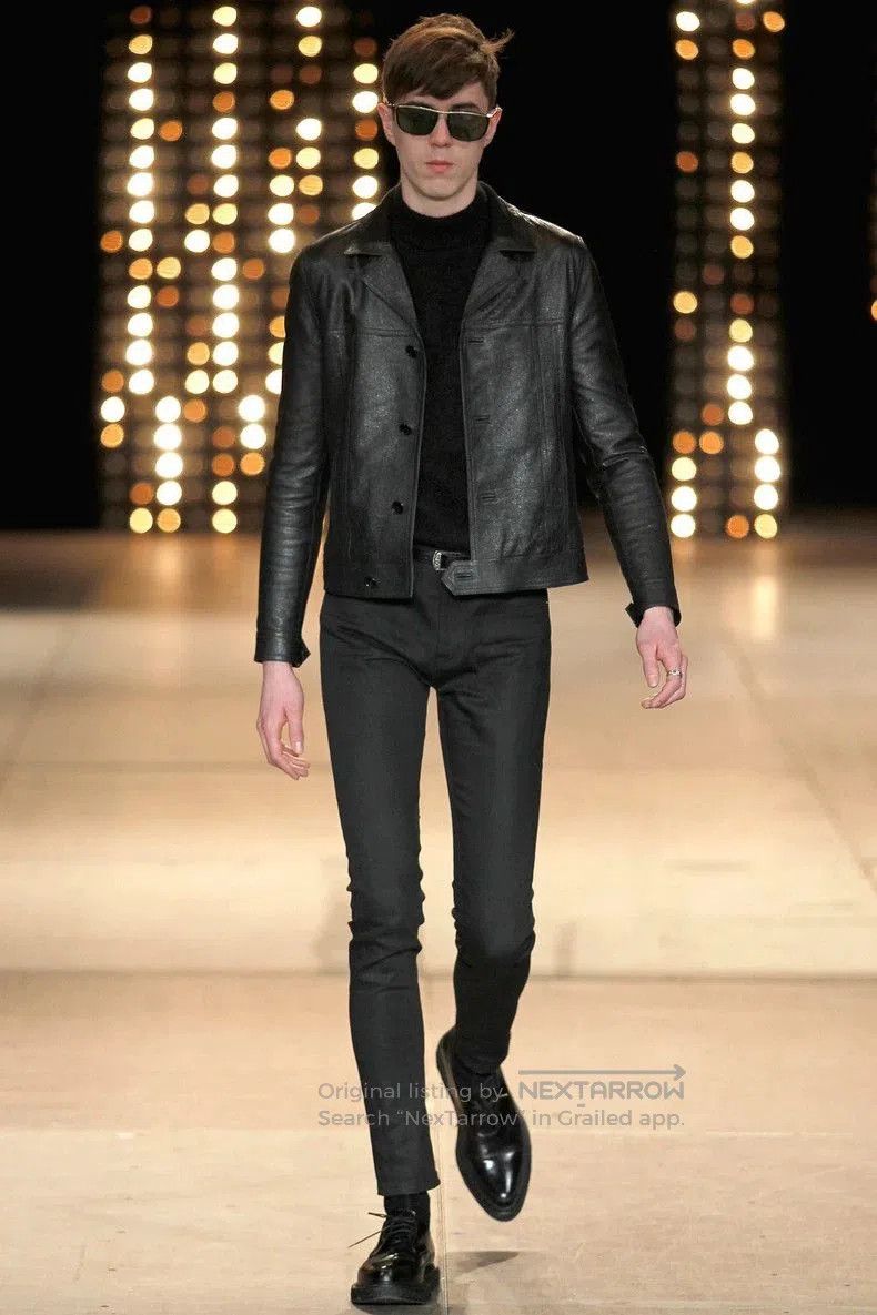 Saint Laurent Paris Saint Laurent Paris 14fw suede knight jacket. Size US S / EU 44-46 / 1 - 9 Thumbnail