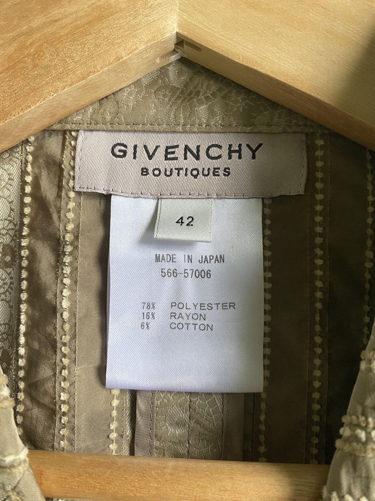 Givenchy Givenchy striped flowers Cropped coats Size M / US 6-8 / IT 42-44 - 5 Thumbnail