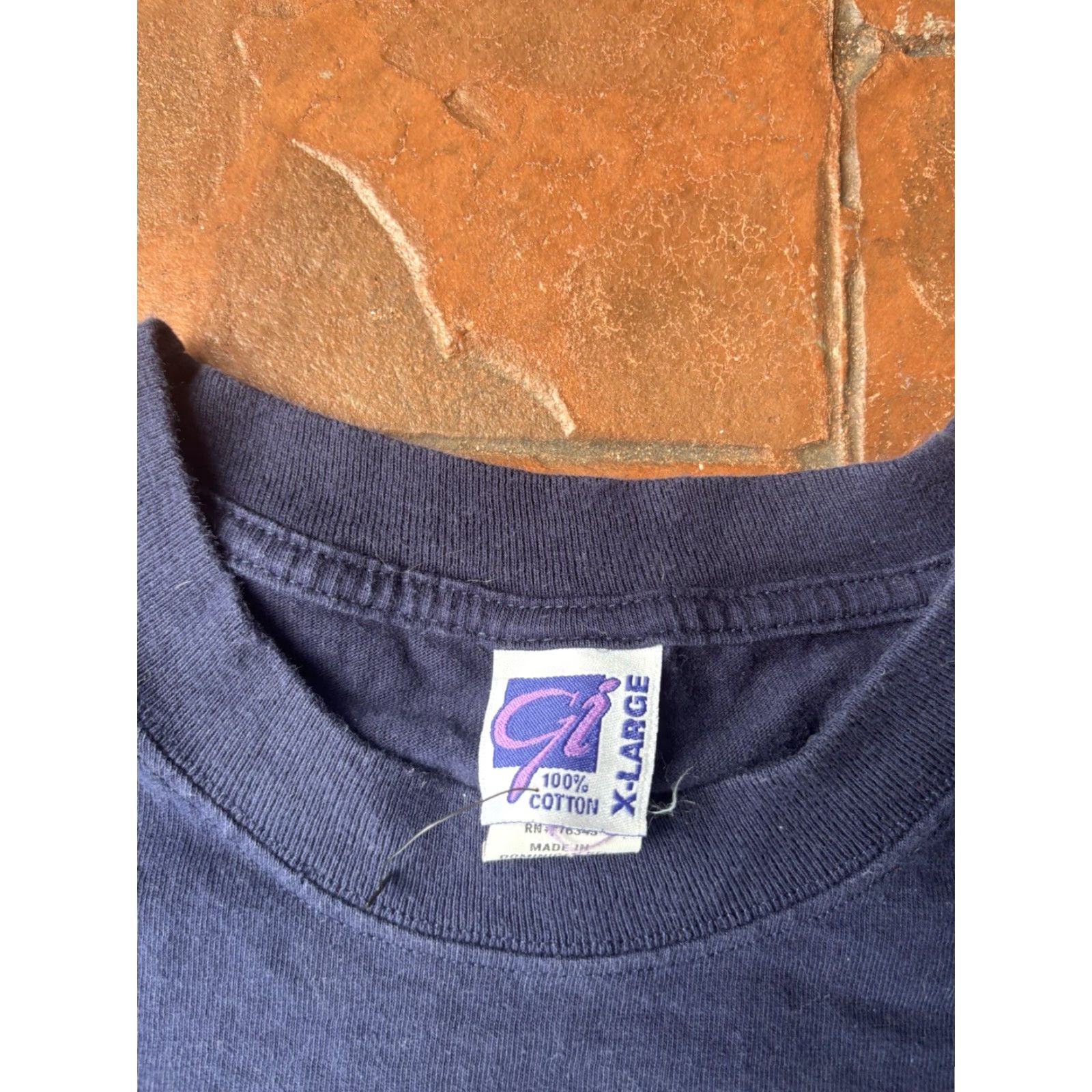 Vintage VINTAGE 90s Dolphins Nature Animal Earth Ocean T-Shirt XL Cropped Graphic Gi Blue Unisex Adults Short Sleeve Round Neck Canvas Cotton Size US XL / EU 56 / 4 - 2 Thumbnail