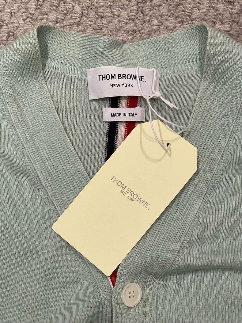 Thom Browne Thom Browne Knitted cardigan Size US XS / EU 42 / 0 - 2 Thumbnail
