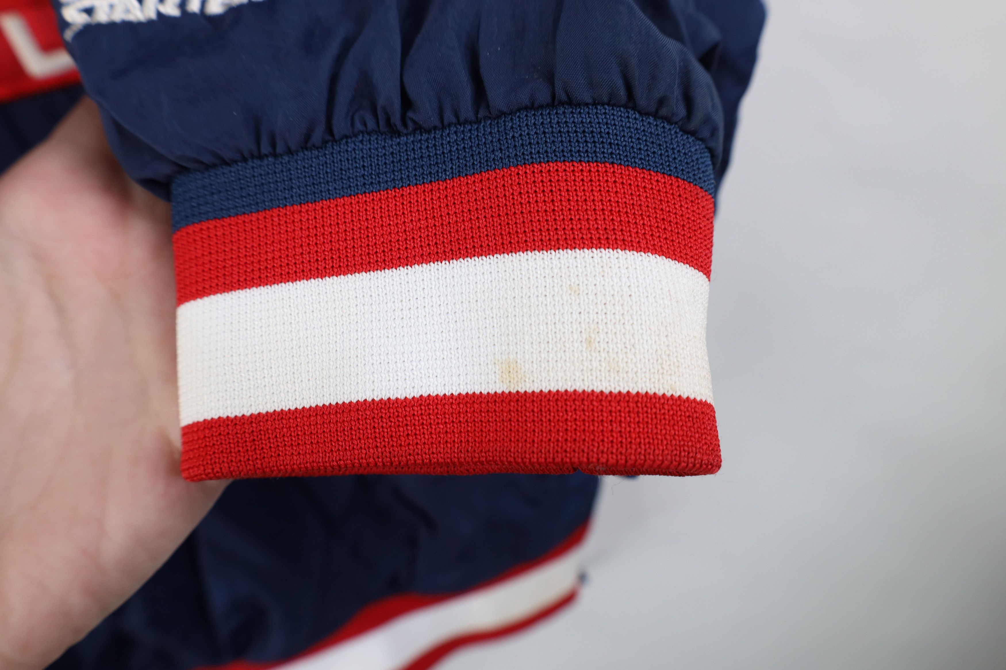 Starter Vintage 90s Starter Cleveland Indians Windbreaker Jacket Size US XL / EU 56 / 4 - 7 Thumbnail