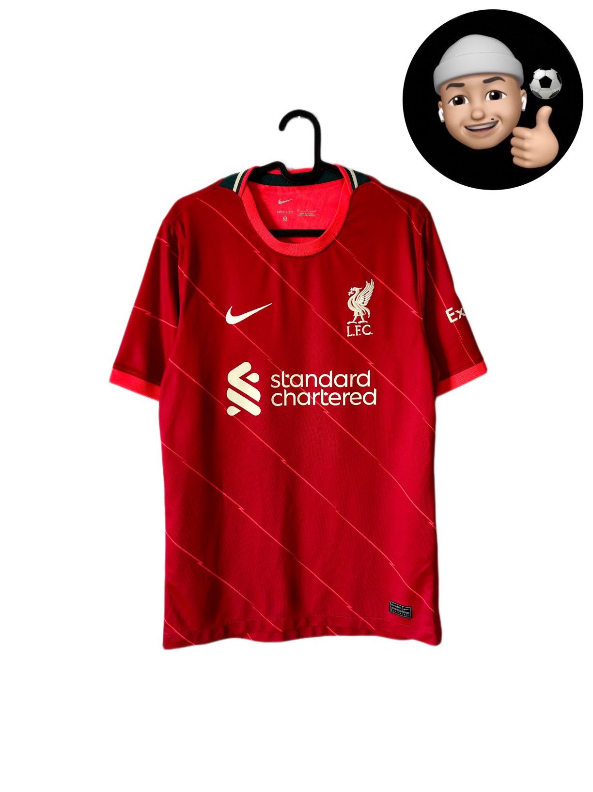 Nike 2021 2022 Liverpool England Nike Home Soccer Jersey Shirt FC Size US M / EU 48-50 / 2 - 1 Thumbnail