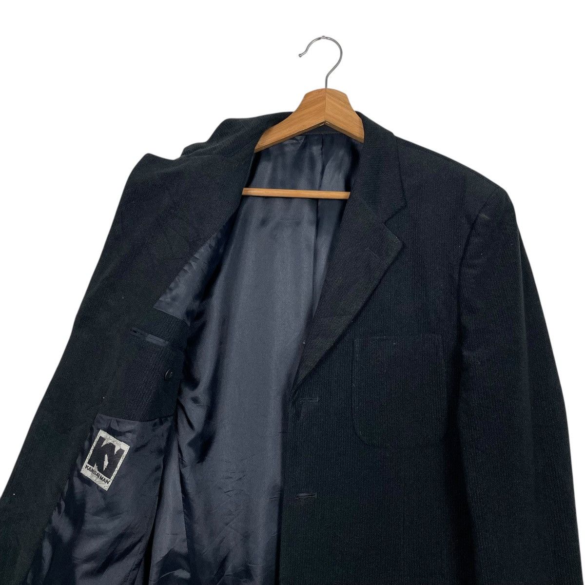 Kansai Yamamoto Kansai Man Black Casual Jacket Size US M / EU 48-50 / 2 - 10 Thumbnail