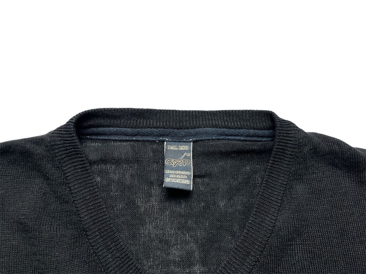 GRP GRP V-neck linen sweater Size US L / EU 52-54 / 3 - 3 Thumbnail