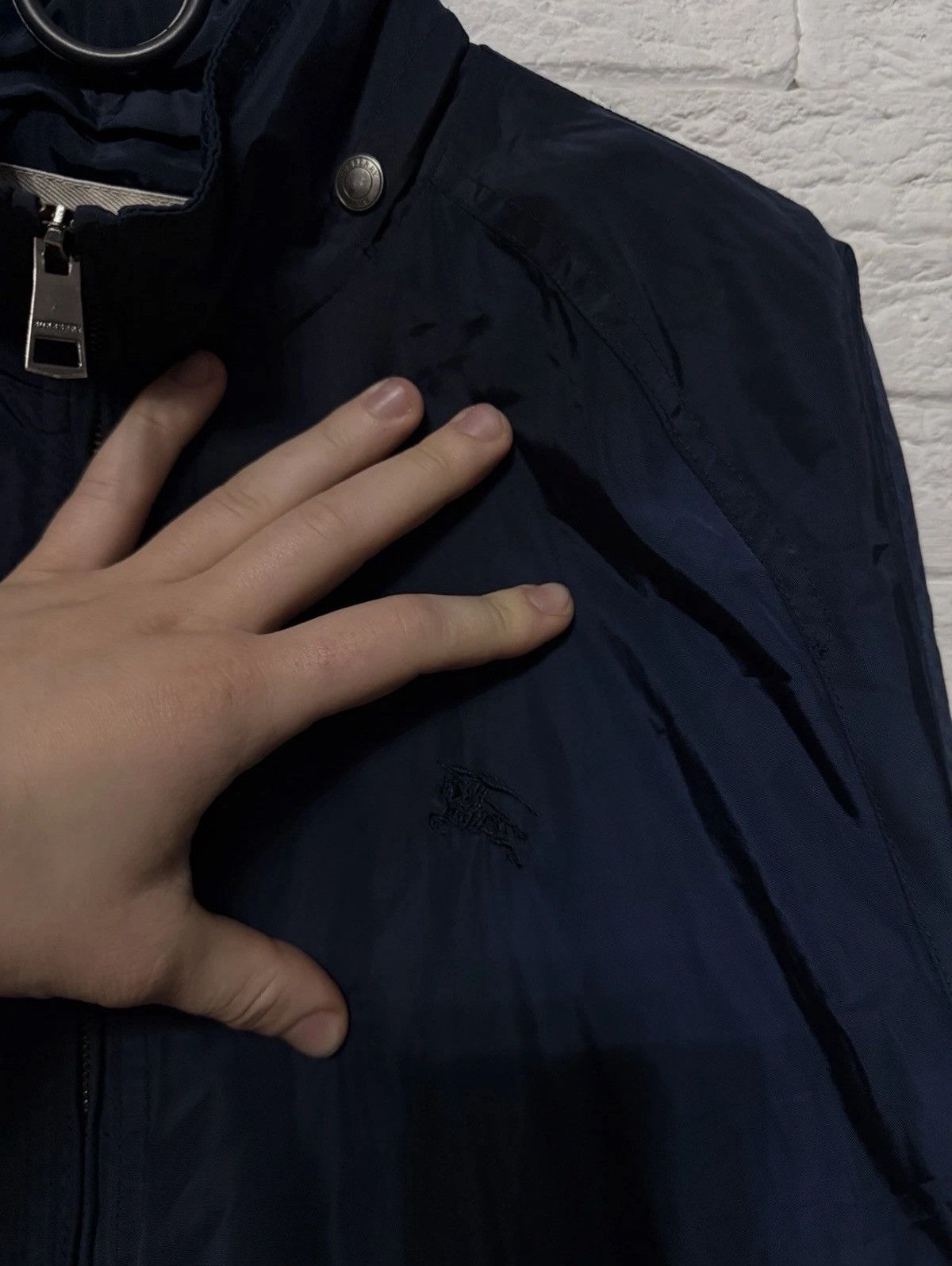 Burberry Burberry Brit Nylon Jacket Hooded Nova Check Sz XXL Size US XXL / EU 58 / 5 - 3 Thumbnail