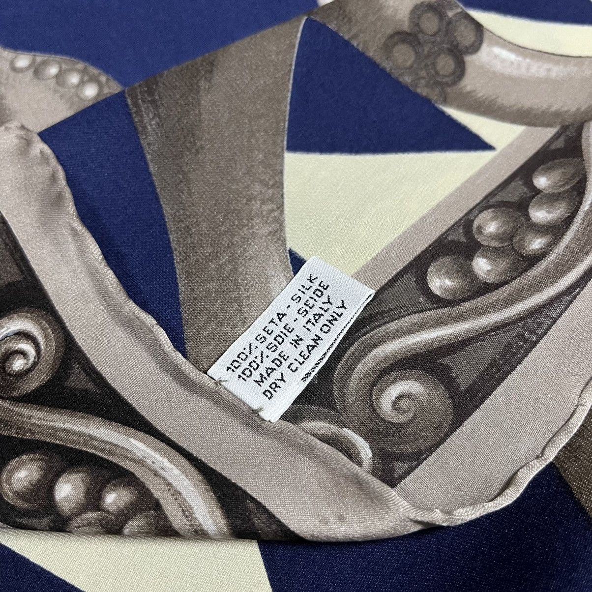 Lanvin Lanvin Paris 3D design Silk Scarf Size ONE SIZE - 11 Thumbnail