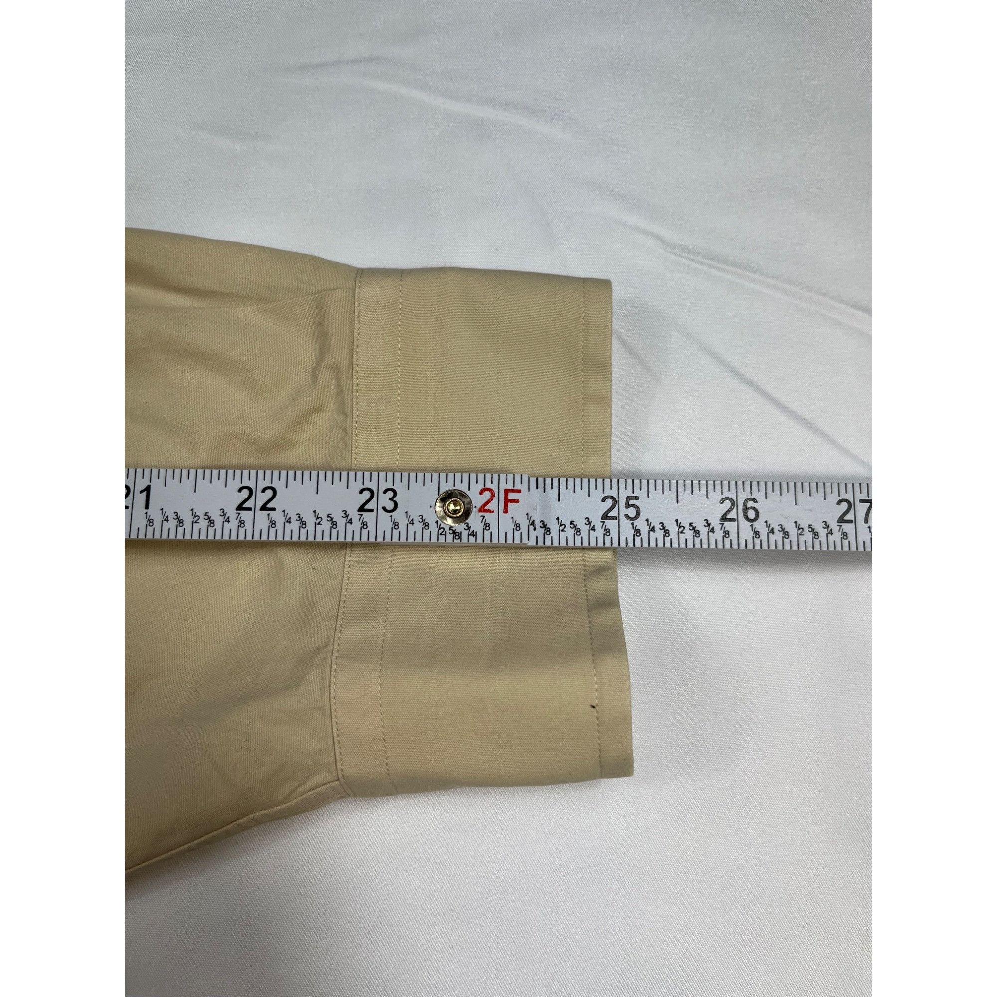 Ralph Lauren Ralph Lauren Mens Beige Dress Shirt SKU 7543 Size XL Size US XL / EU 56 / 4 - 13 Thumbnail