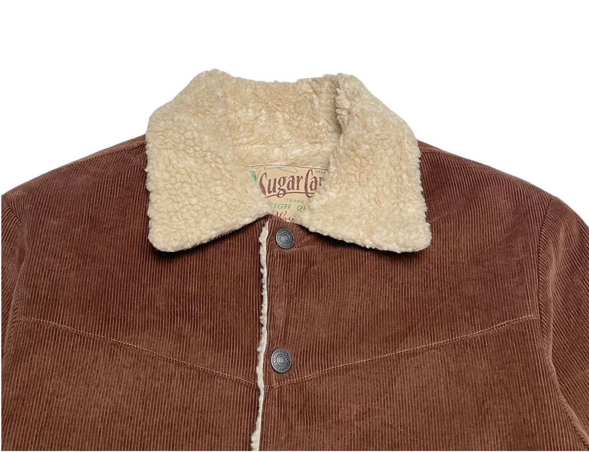 Sugar Cane Rare Design Vintage Sugar Cane Fur Corduroy Jacket 1990s Size US S / EU 44-46 / 1 - 3 Thumbnail