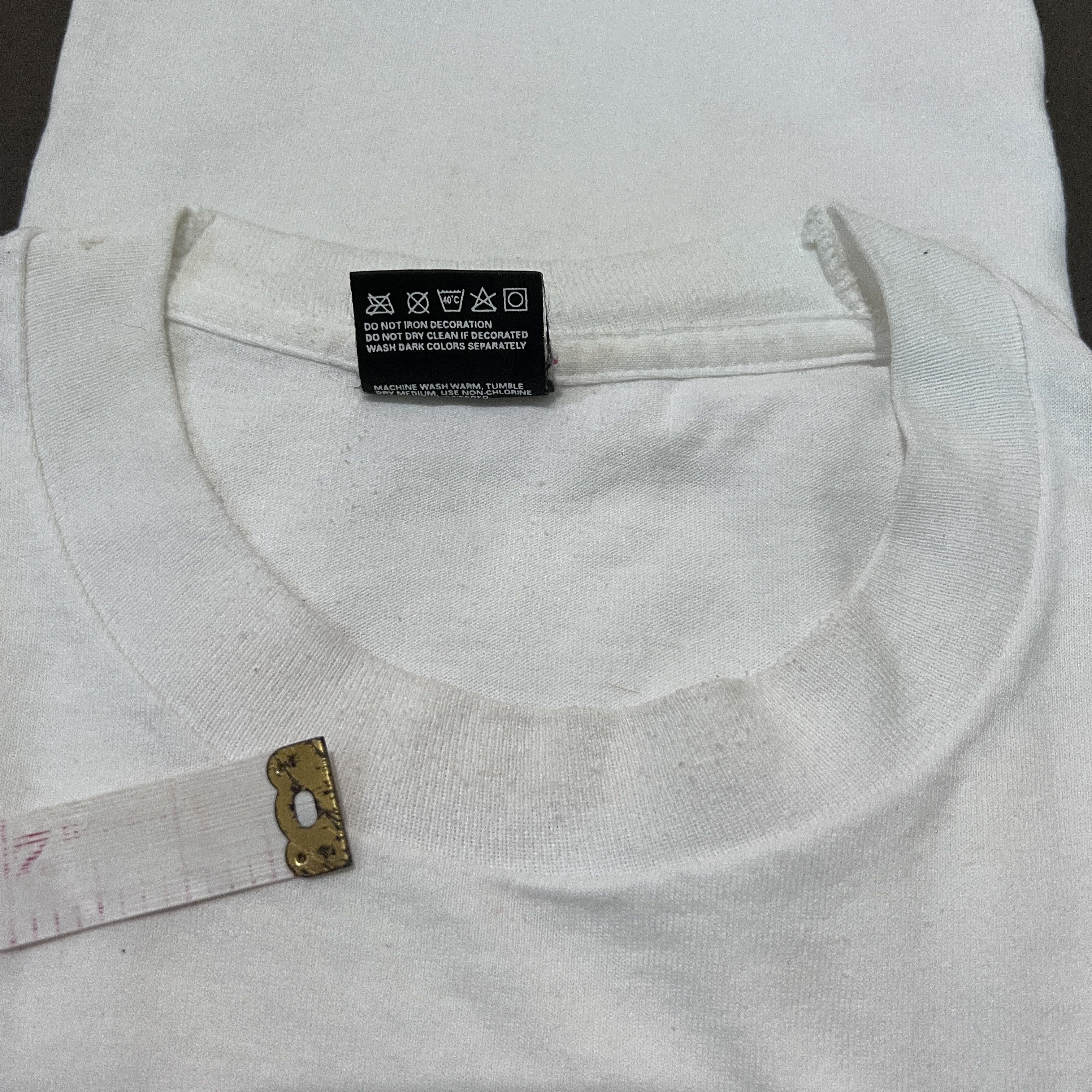 Vintage Vintage 90s Jesus God Lord Bible Holy Tee 2XL Single stitch Size US XXL / EU 58 / 5 - 5 Thumbnail