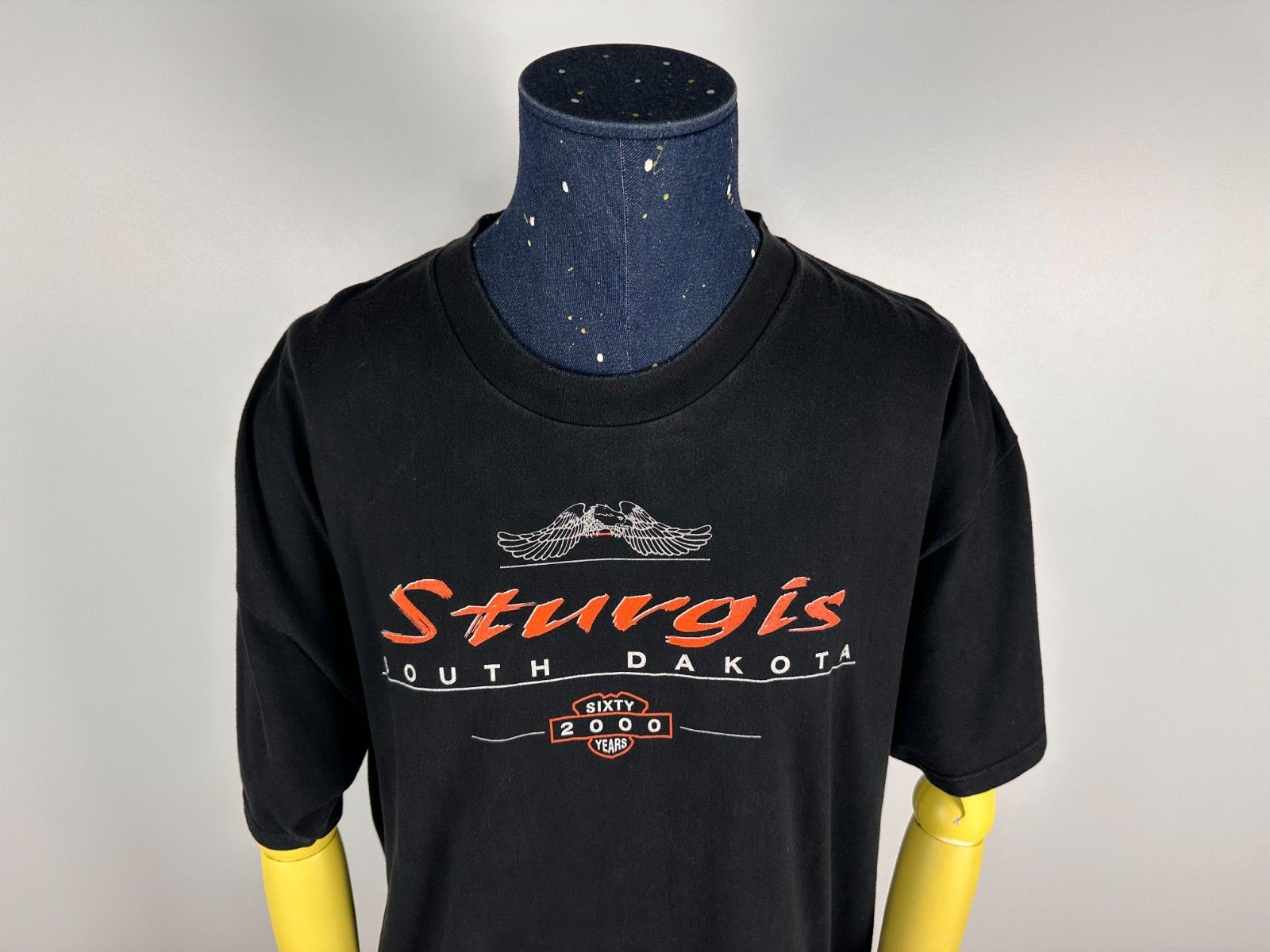 Harley Davidson Vintage Harley-Davidson 2000 Sturgis Anniversary T Shirt XXL Size US XXL / EU 58 / 5 - 4 Thumbnail