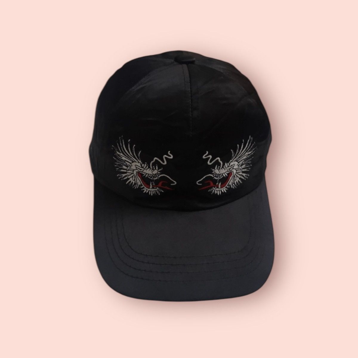 Japanese Brand × Vintage VINTAGE DOUBLE DRAGON SUKAJAN SOUVENIR CAP Size ONE SIZE - 1 Thumbnail