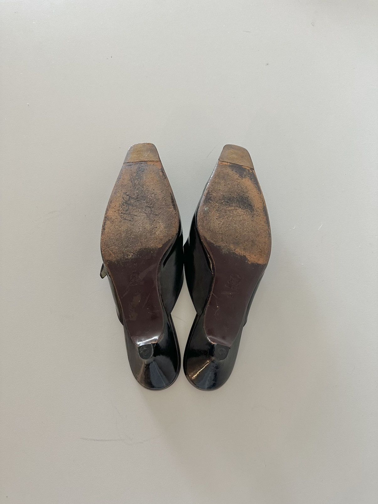 Miu Miu Vintage Miu Miu 90s Archive Mules Kitten Coquette Office Size US 10 / IT 40 - 5 Thumbnail