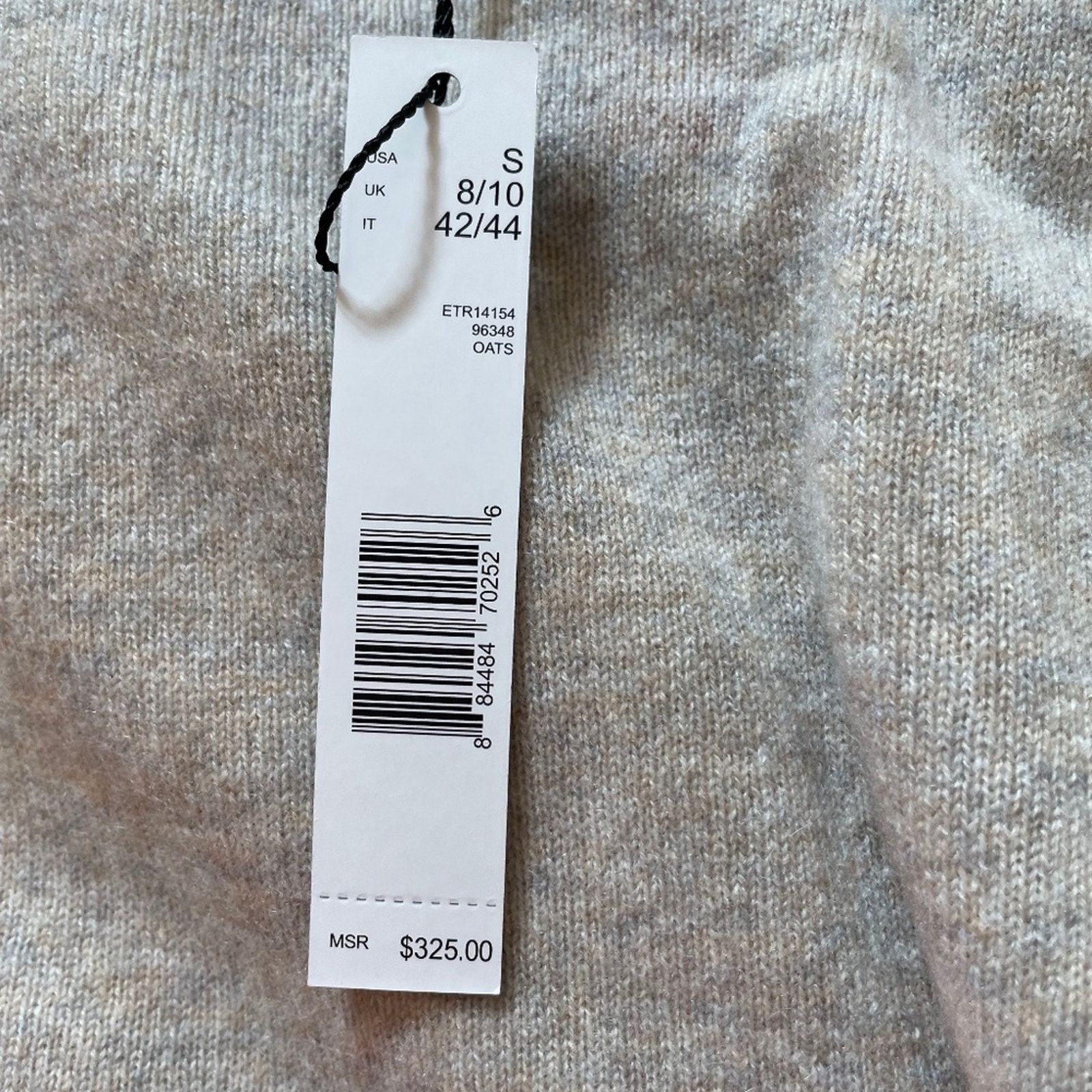 Elie Tahari Cashmere Tie Waist Sweater from Elie Tahari Size S / US 4 / IT 40 - 5 Thumbnail