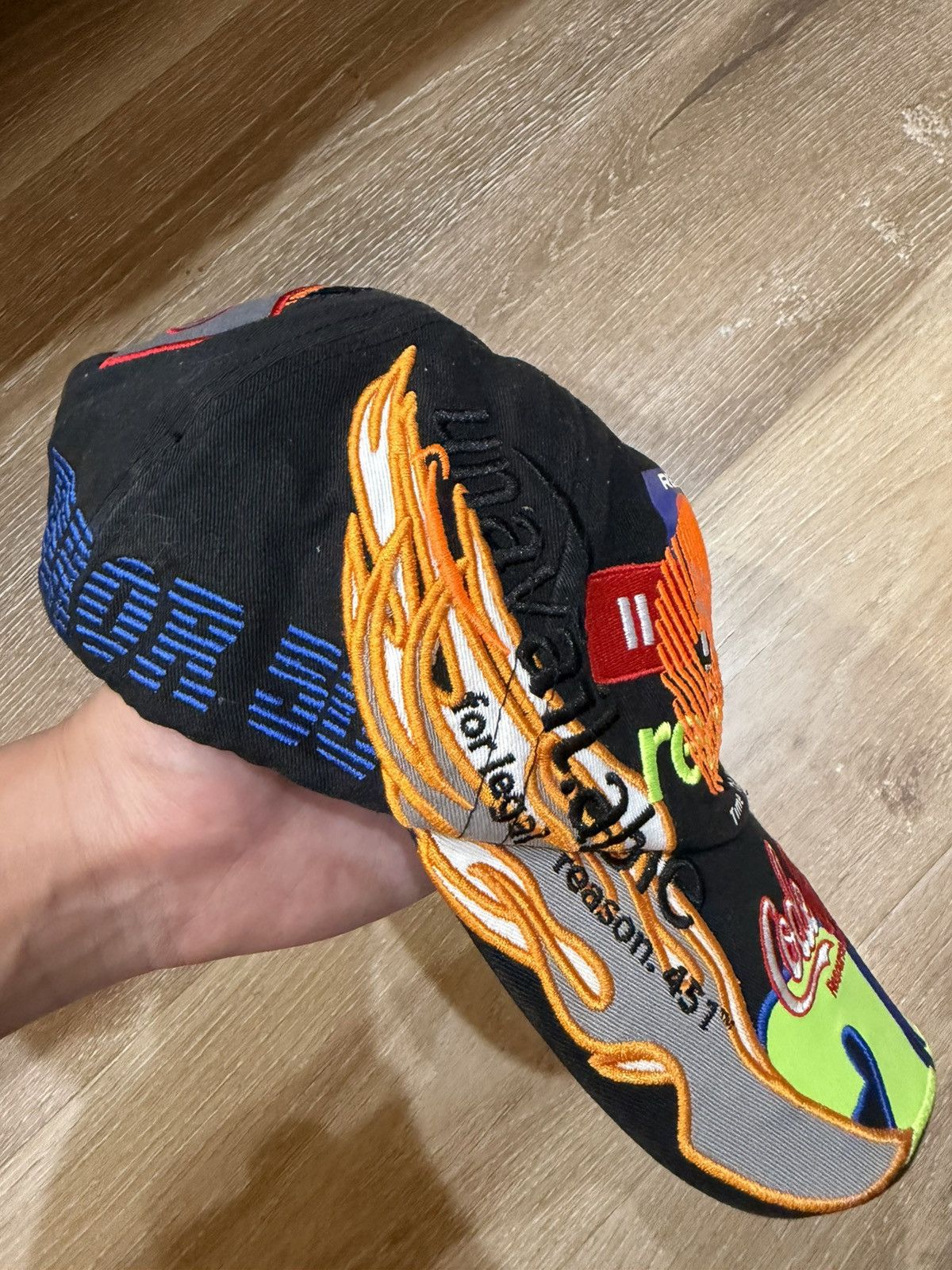 Vetements Vetements 404 Racing Error Embroidery Hat Size ONE SIZE - 10 Thumbnail