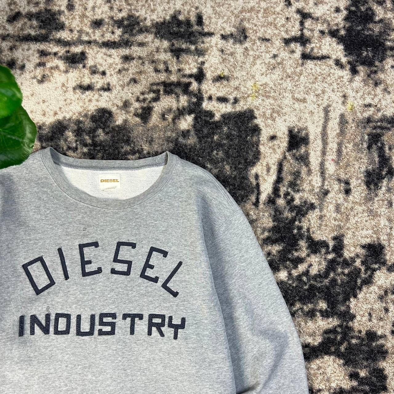 Diesel Diesel Big Embroidered Logo Luxury Sweatshirt Size US XXL / EU 58 / 5 - 2 Thumbnail