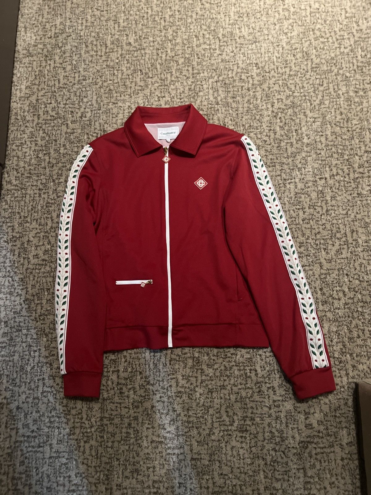Casablanca CASABLANCA Laurel Tricot Track Top Size US XL / EU 56 / 4 - 2 Thumbnail