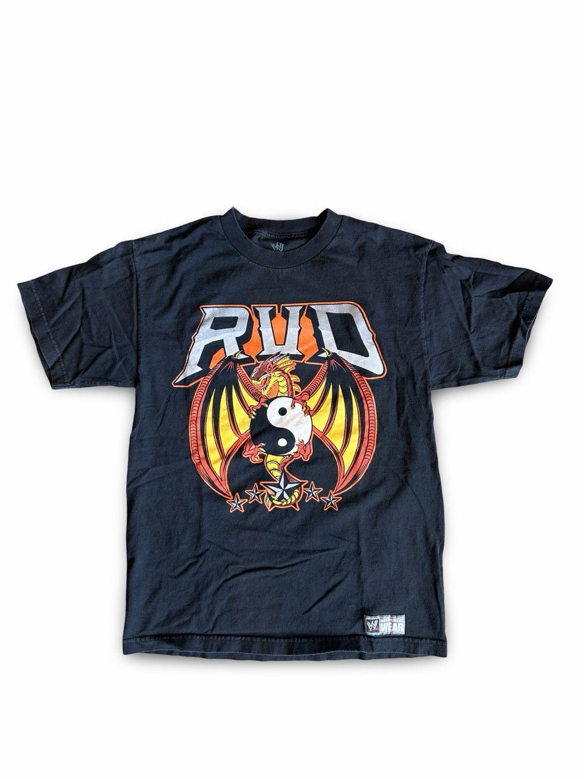 Vintage × WWE WWE RVD Wrestling T-Shirt Size US M / EU 48-50 / 2 - 1 Thumbnail