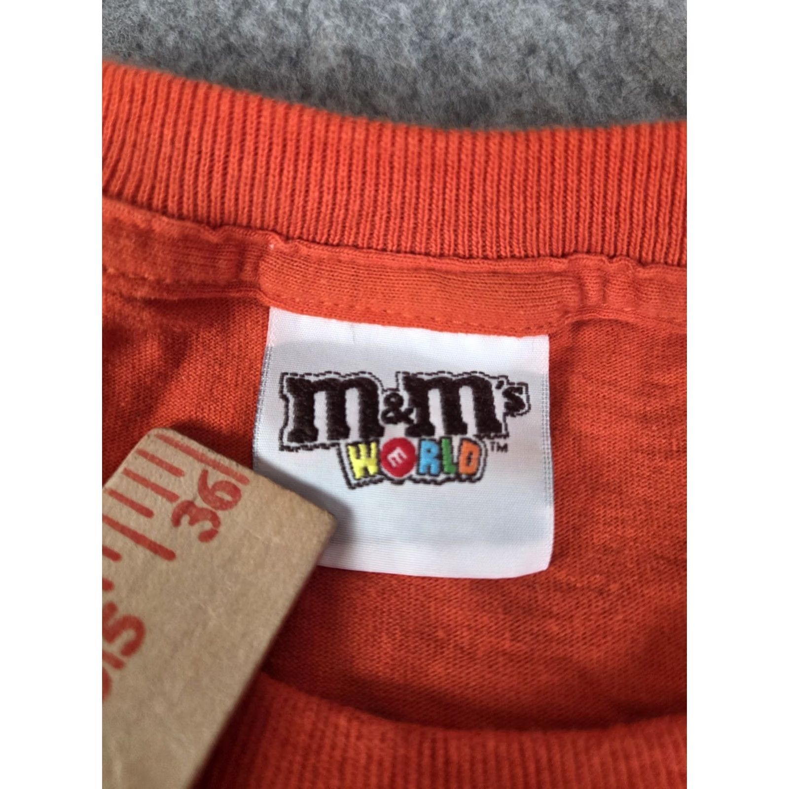 Vintage VINTAGE LAS VEGAS M&M's WORLD WHAT HAPPENS IN VEGAS T-Shirt Men M Orange Logo Graphic Print Candy 90s Mens Size US M / EU 48-50 / 2 - 3 Thumbnail