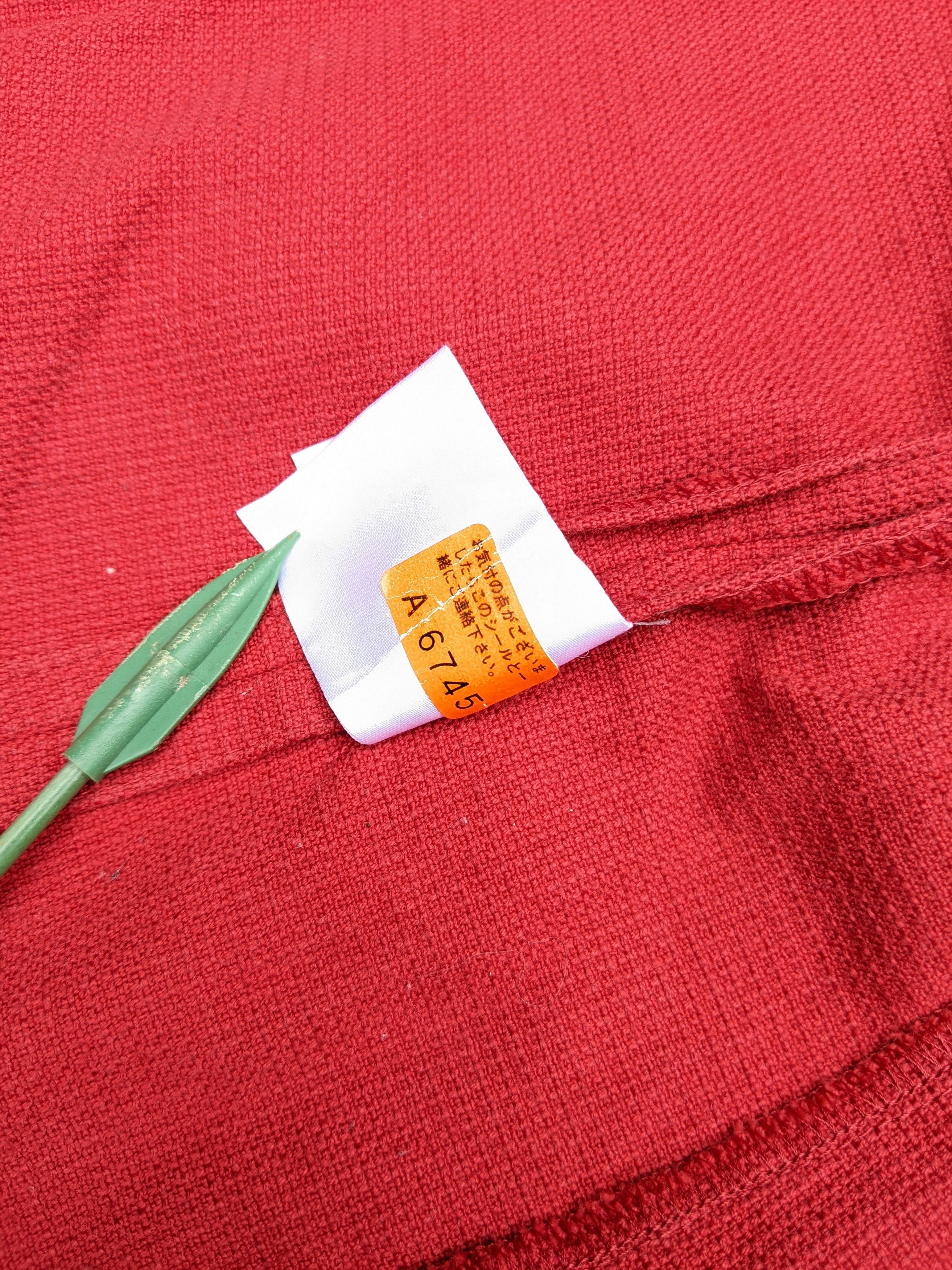 Yohji Yamamoto Vintage INED by Yohji Yamamoto Women's Red Blazer Size M / US 6-8 / IT 42-44 - 8 Thumbnail