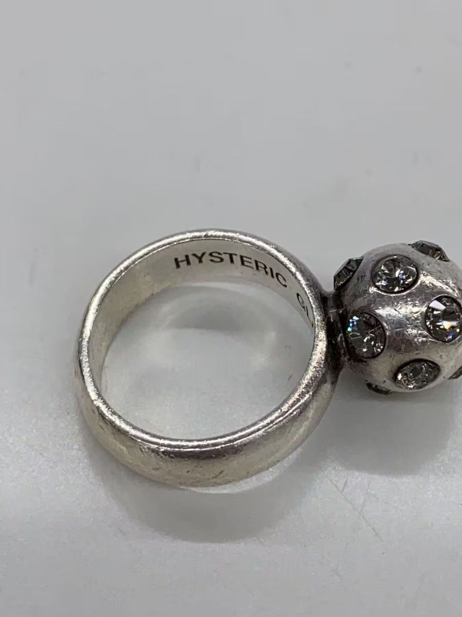 Hysteric Glamour .925 Crystal Ball Ring Size ONE SIZE - 4 Thumbnail