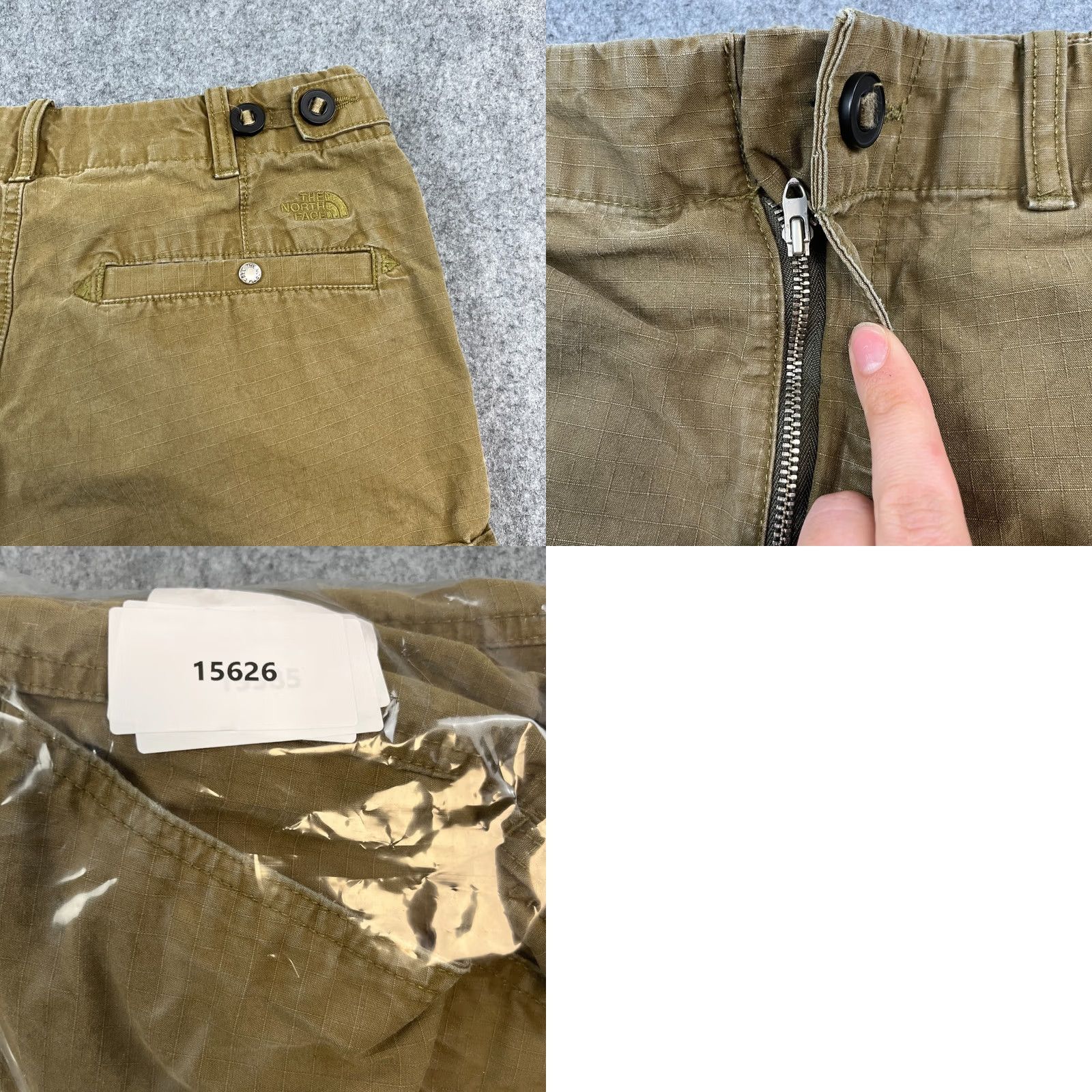 The North Face The North Face Mens Cargo Trousers Pants Relaxed Straight 30 30 Green Ripstop Size US 30 / EU 46 - 9 Thumbnail