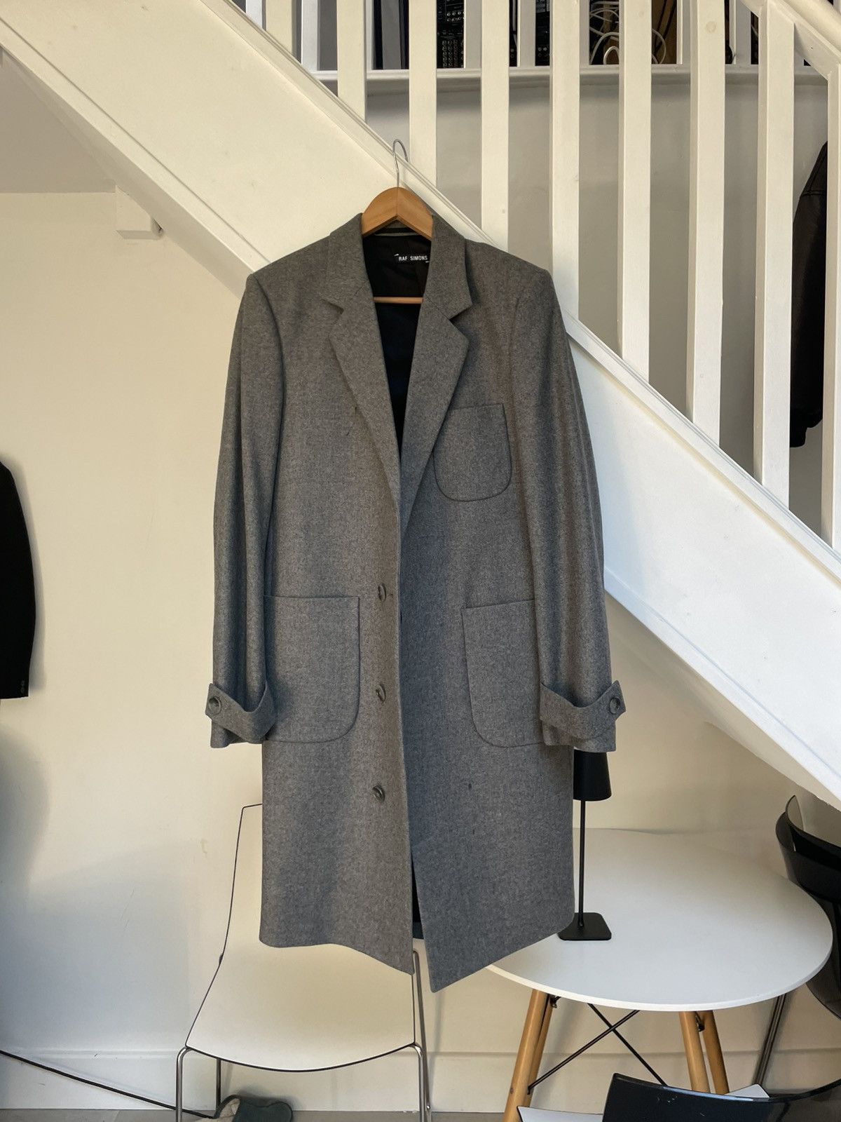 Raf Simons Raf simons grey coat fw 1999 | Grailed