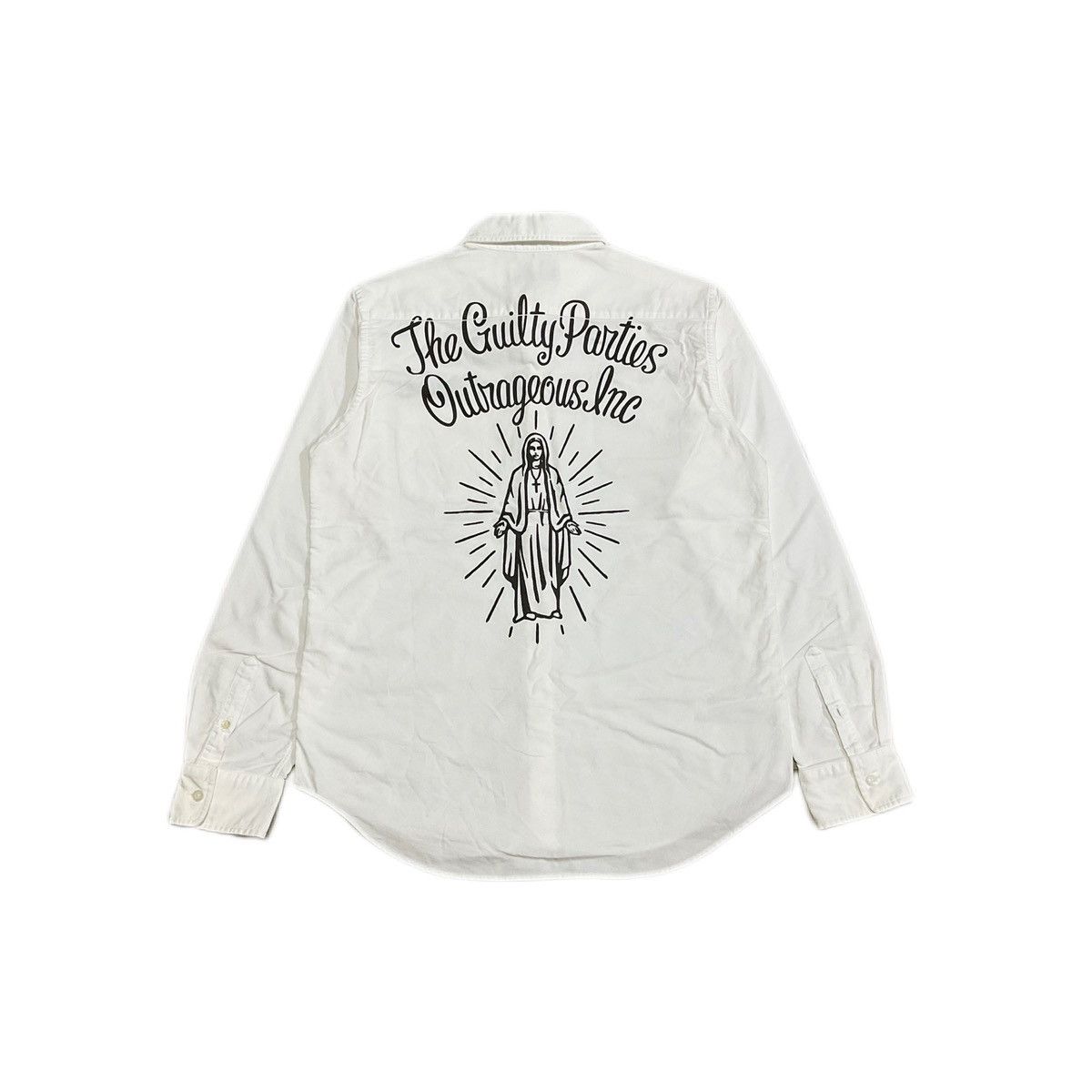 Wacko Maria 🔥Archived Aw14 Wacko Maria Shirt Virgin Mary Embroidered Size US M / EU 48-50 / 2 - 1 Thumbnail