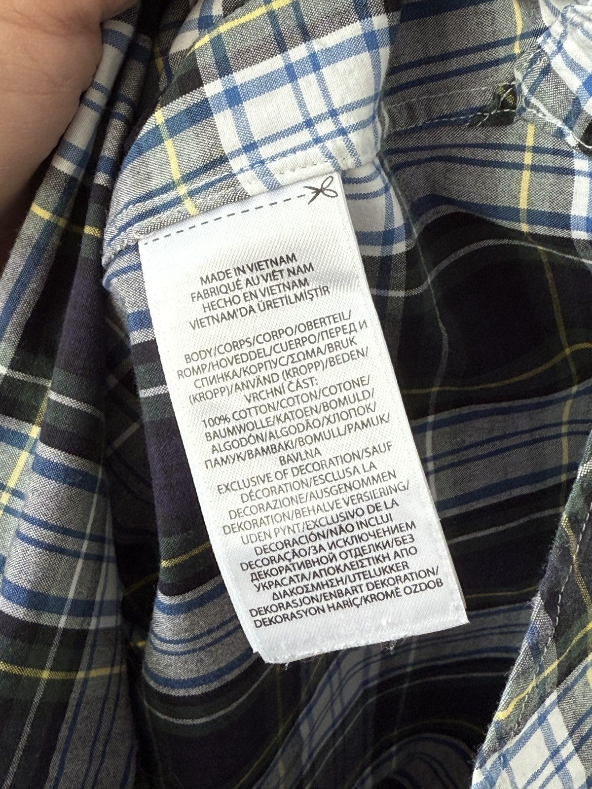 Polo Ralph Lauren Polo Ralph Lauren Checked Shirt plaid sleeve logo Size US M / EU 48-50 / 2 - 7 Thumbnail