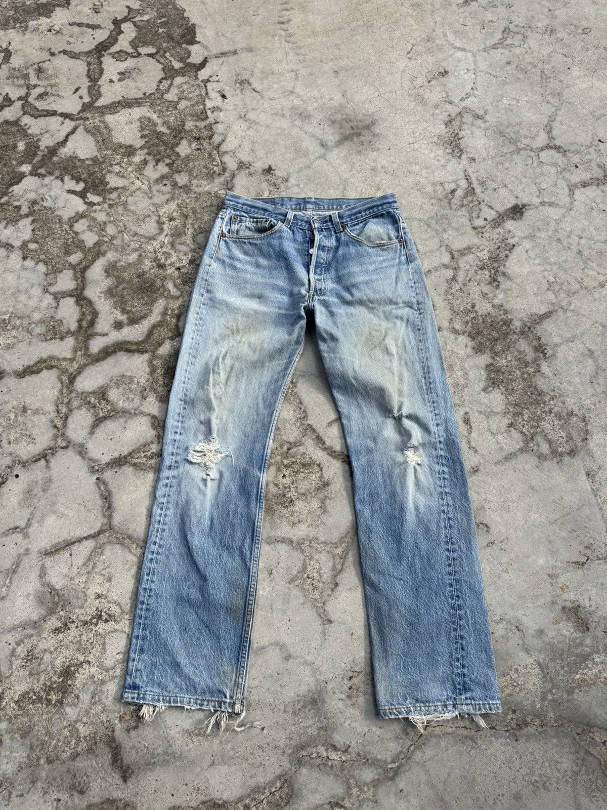 Levi's Levi's 501 Vintage Denim Jeans Men's W32L30 Size US 32 / EU 48 - 1 Thumbnail