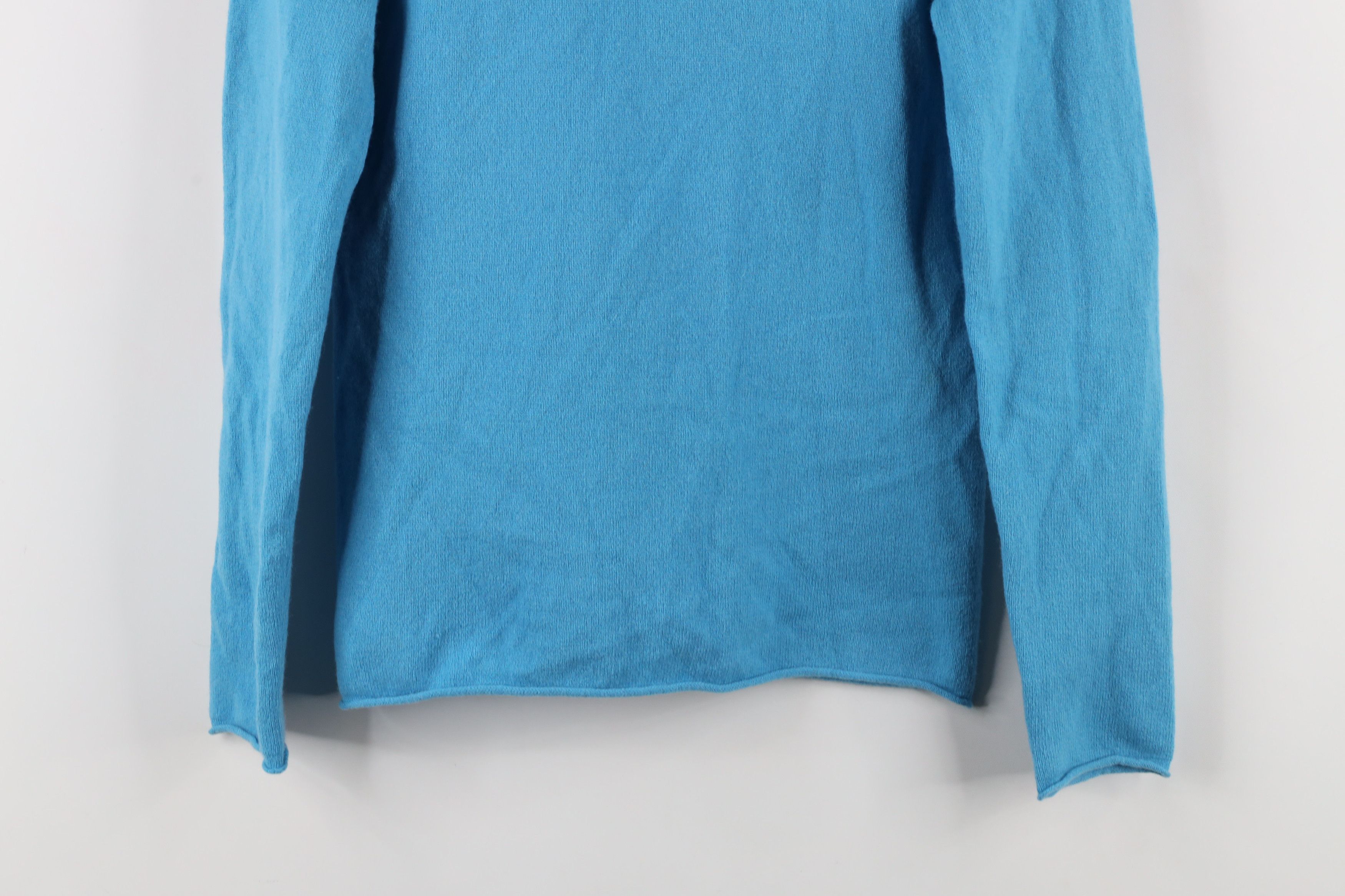 J.Crew × Vintage Vintage J Crew Blank Soft Cashmere Marled Knit Sweater Blue Size M / US 6-8 / IT 42-44 - 3 Thumbnail