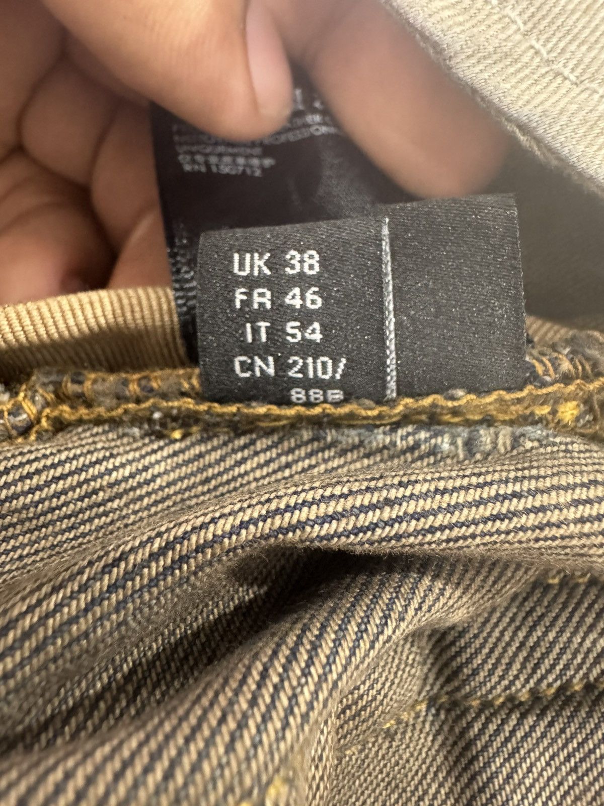 Amiri Amiri Dark Indigo & Black Patch Thrasher Jeans Size US 38 / EU 54 - 8 Thumbnail