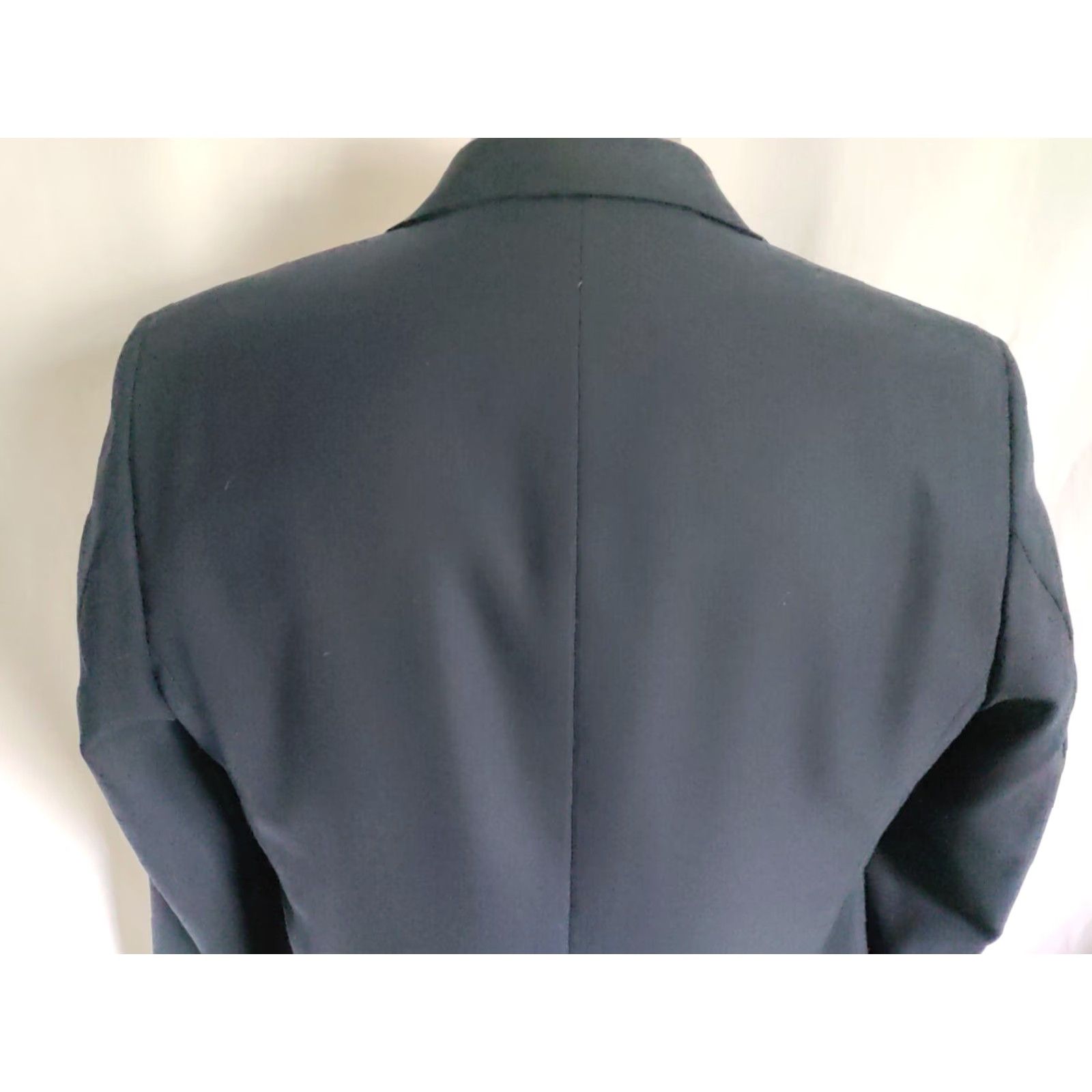 VINTAGE Stafford Navy Blue Worsted Wool Two Button Blazer Sport Coat Jacket 44R NWOT Mens Blazer Wool Navy Blue 44R Vintage Stafford Jacket (NWOT)