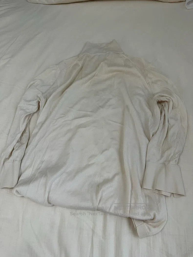 Loro Piana Lora Piana Lady Knit Top, Cream Yellow Size M / US 6-8 / IT 42-44 - 2 Thumbnail