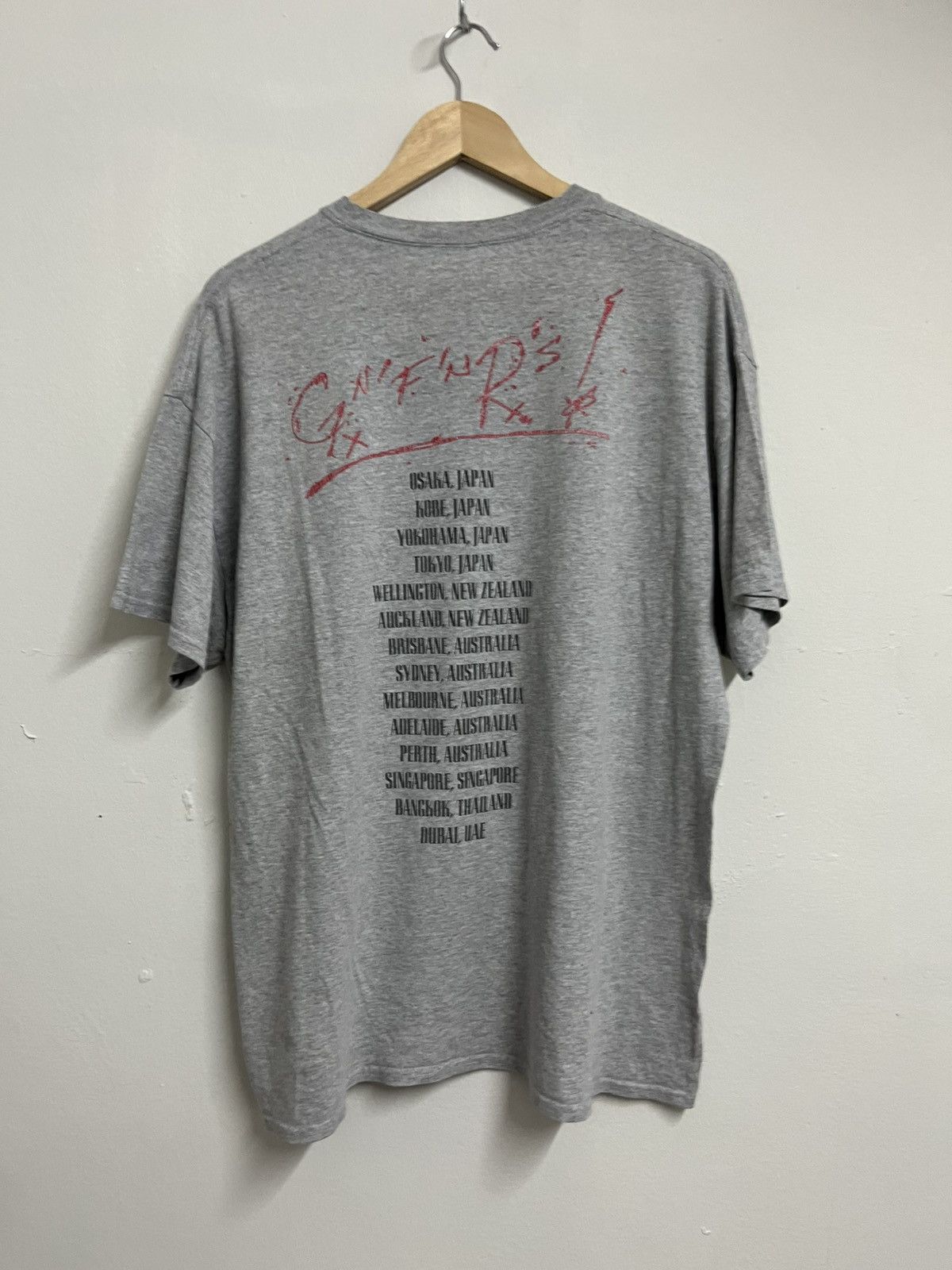 Band Tees 💥Guns N Roses Appetite For Destruction Tour T Shirts Size US L / EU 52-54 / 3 - 9 Thumbnail