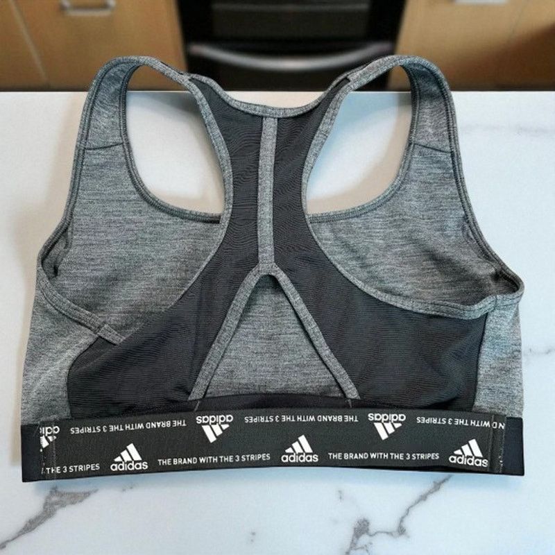 Adidas ADIDAS Powerreact Medium Support Sports Bra Size: S A-C NWT Size ONE SIZE - 10 Thumbnail