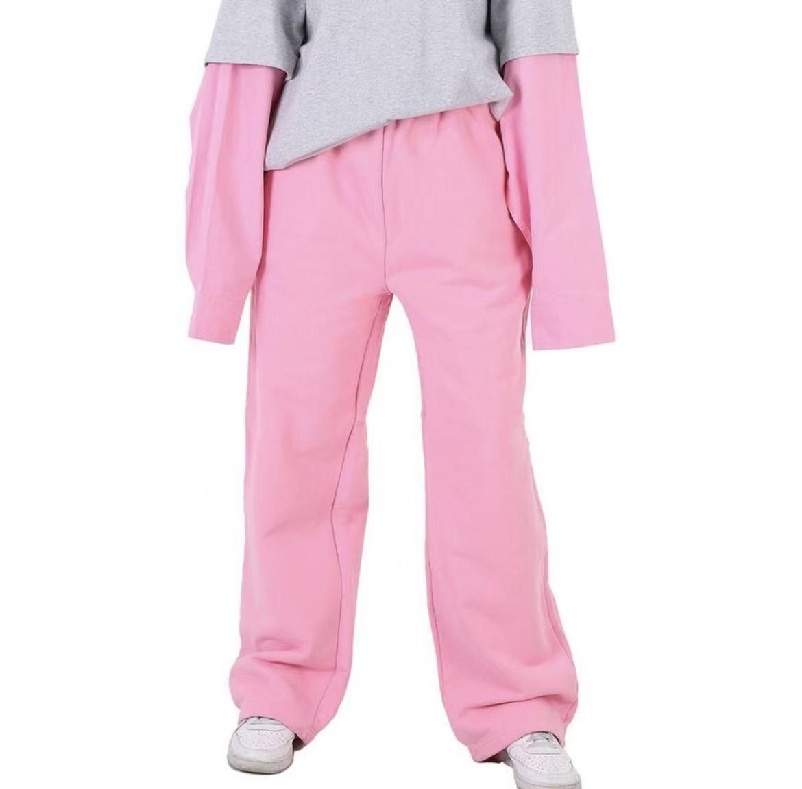 Balenciaga balenciaga pink embroidered logo sweatpants-dmc Size US 31 - 7 Thumbnail