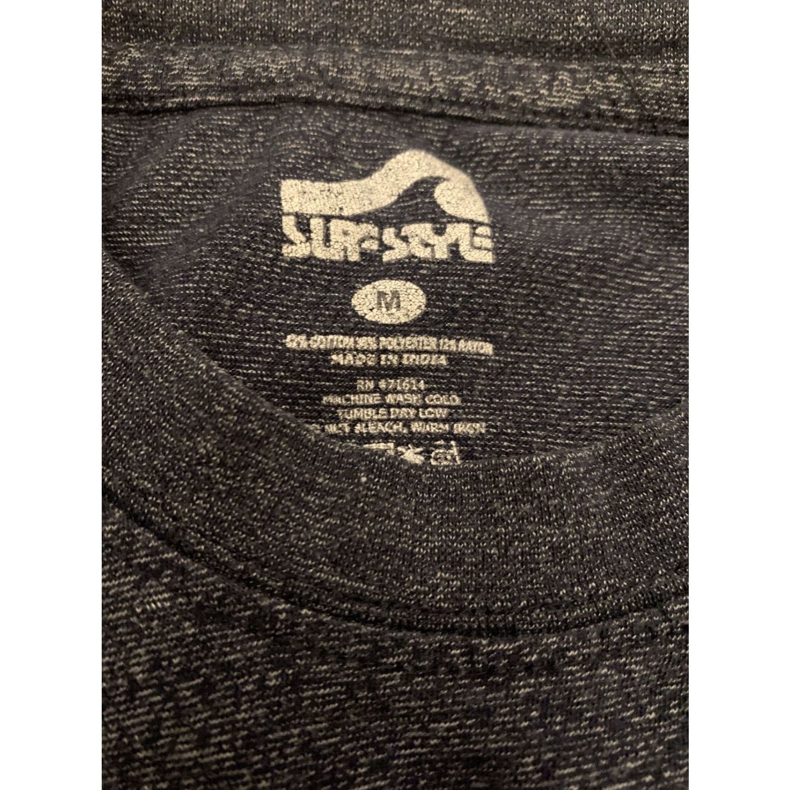 Vintage VINTAGE Surf Style T-Shirt Clearwater Beach Florida Gray Size M Men Beach Style Short Sleeve Shirt - Mens M Size US M / EU 48-50 / 2 - 3 Thumbnail