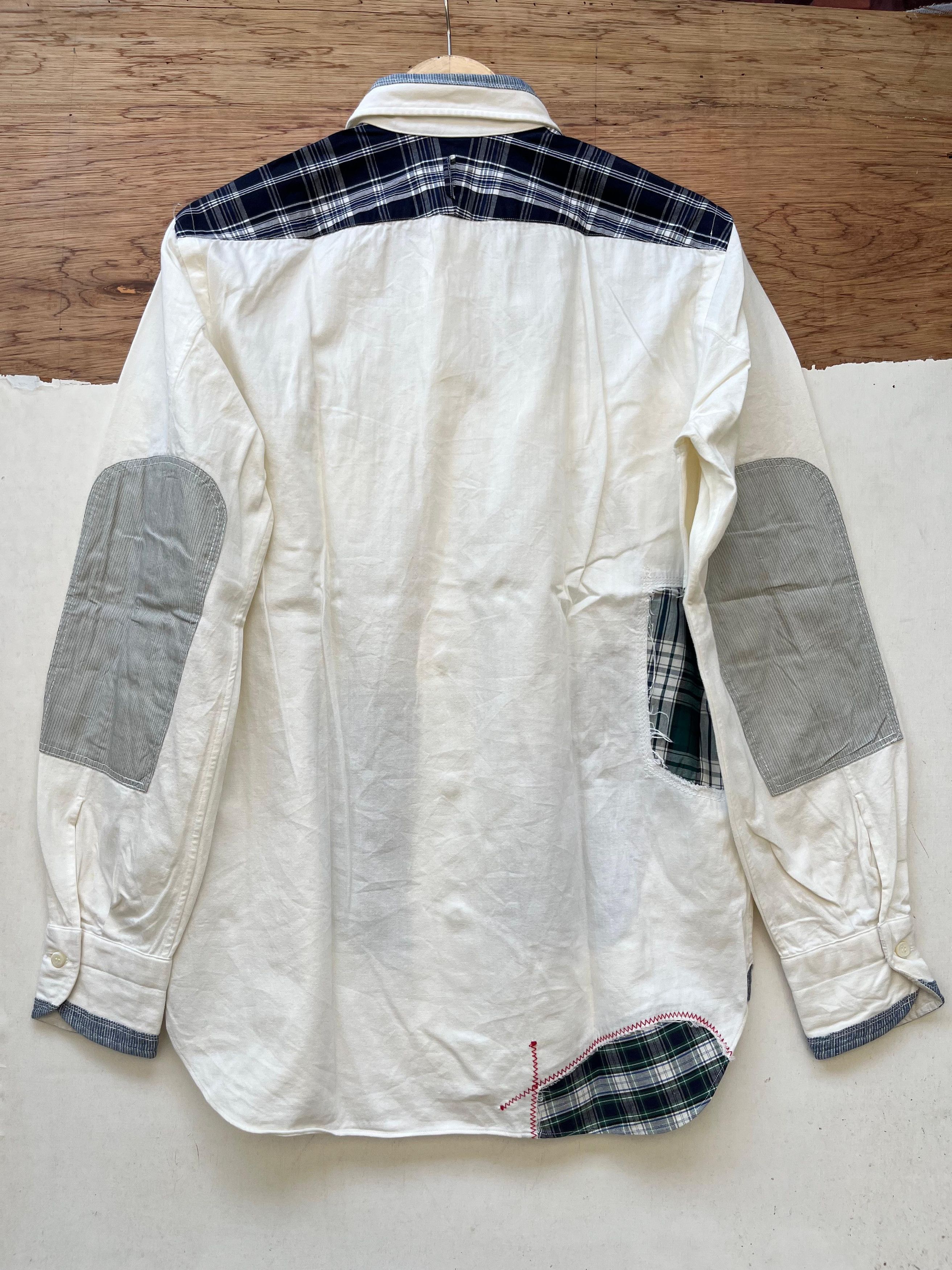 Junya Watanabe Junya Watanabe Comme Des Garcons Patchwork Button Shirt Size US M / EU 48-50 / 2 - 4 Thumbnail