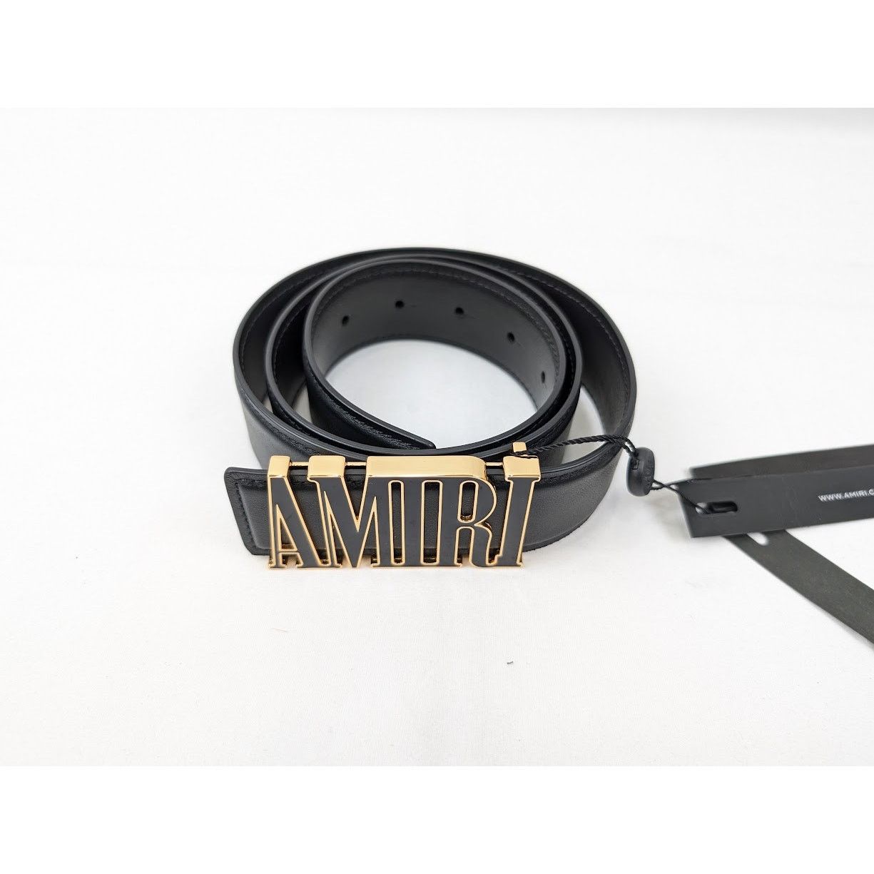 Amiri o1rshd1 Size: 80 CM / Nappa Amiri 4cm Belt in Black Size 32 - 2 Thumbnail