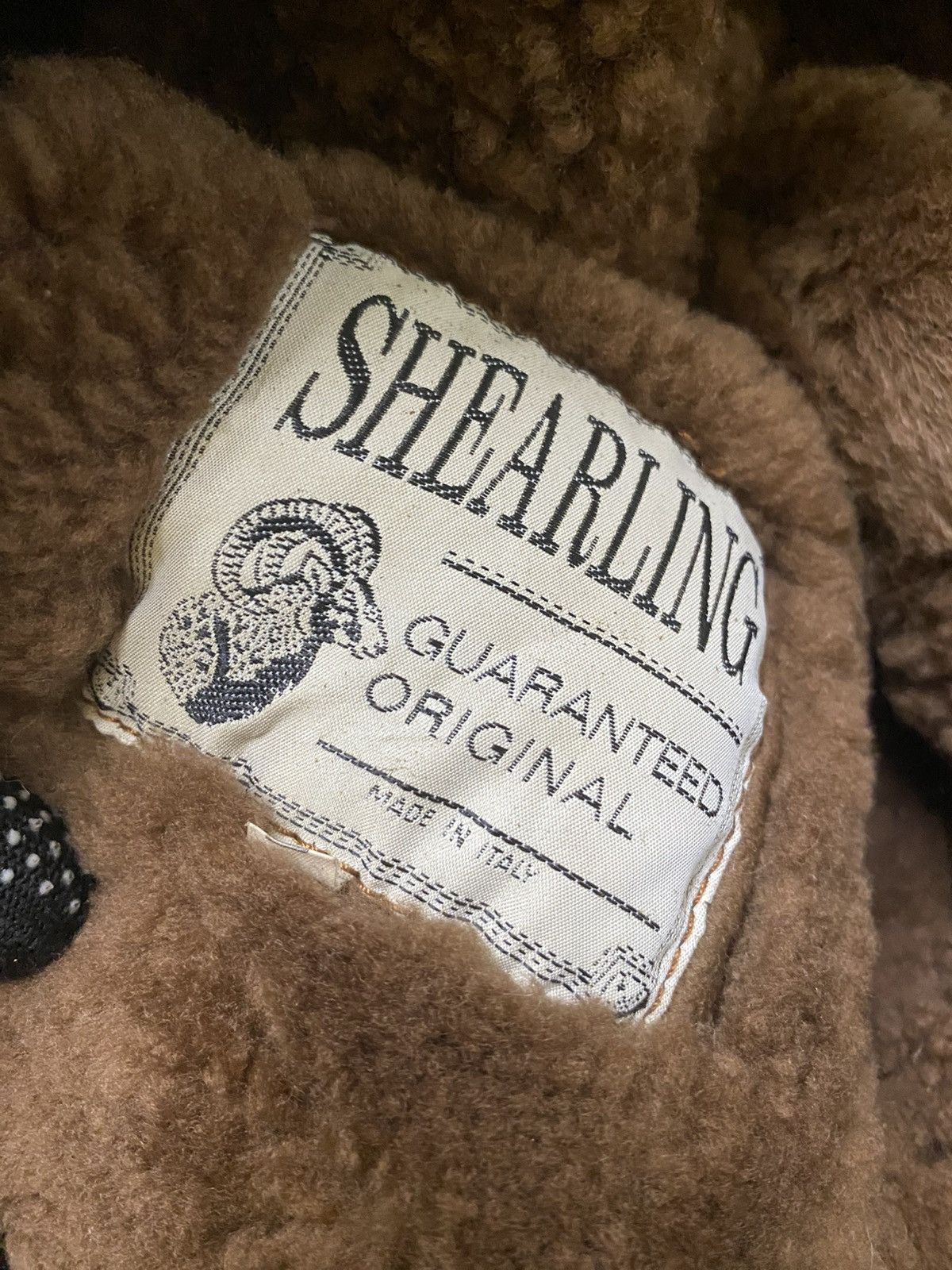 Other Vintage Shearling Leather Coat Made in Italy – Distressed Size US M / EU 48-50 / 2 - 9 Thumbnail