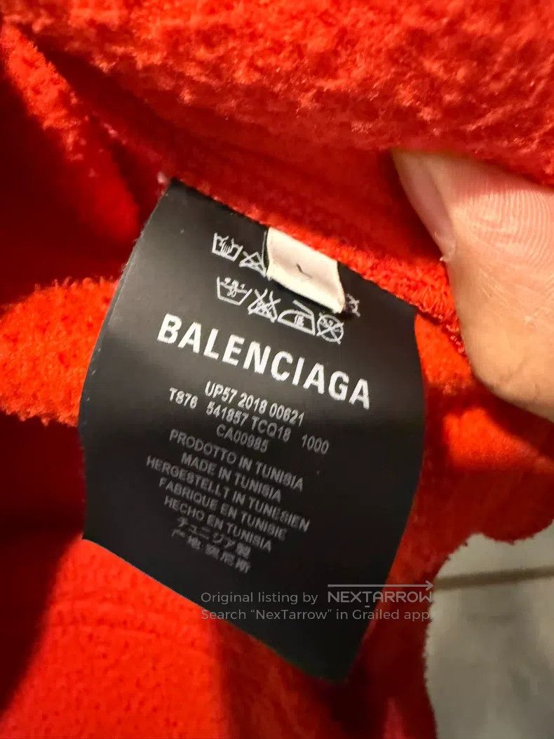 Balenciaga Balenciaga Rainbow flag fleece jacket Size US L / EU 52-54 / 3 - 6 Thumbnail