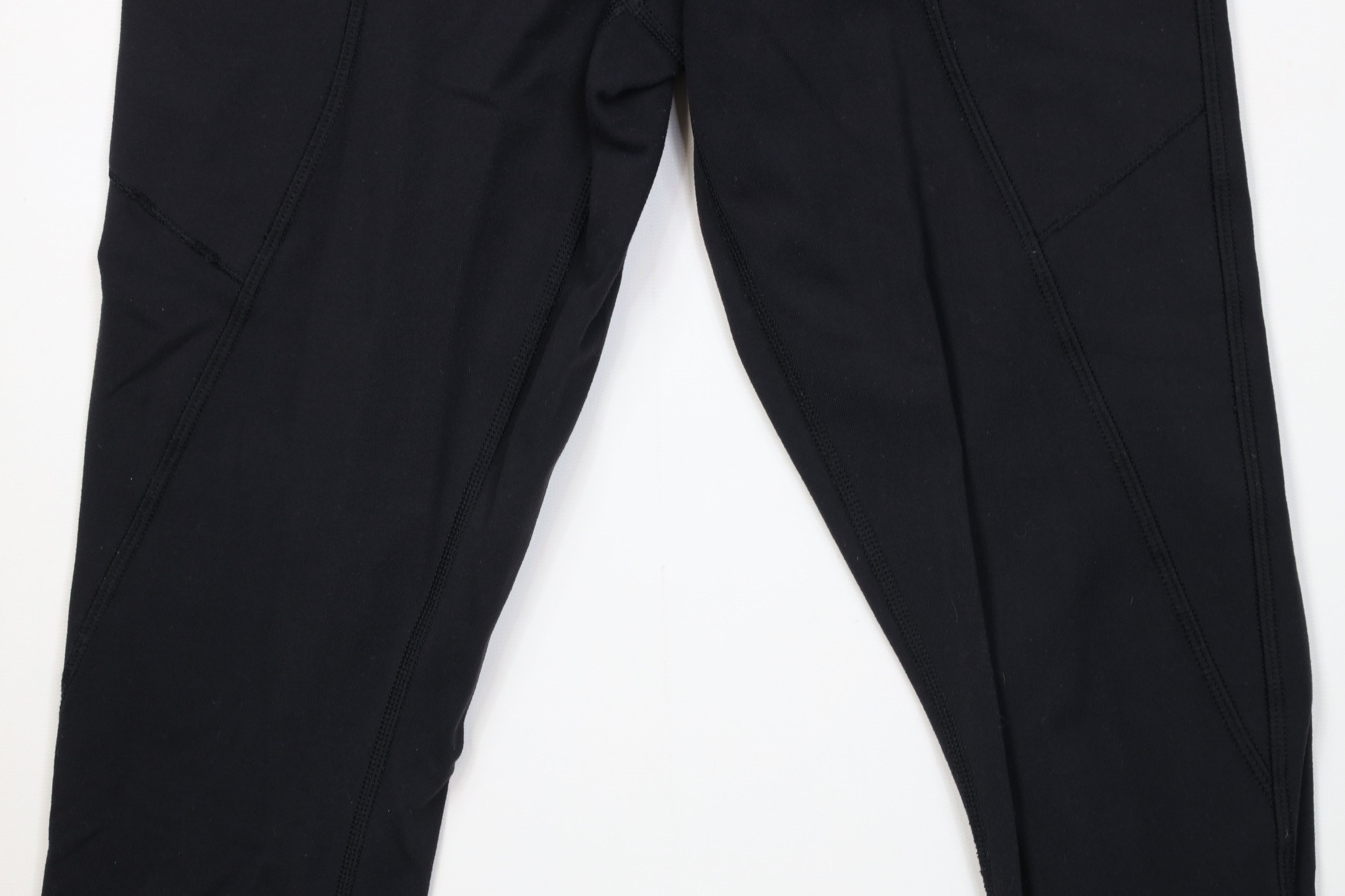 Lululemon Lululemon Cropped Speed Gym Training Tights Yoga Pants Black Size 27" / US 4 / IT 40 - 3 Thumbnail