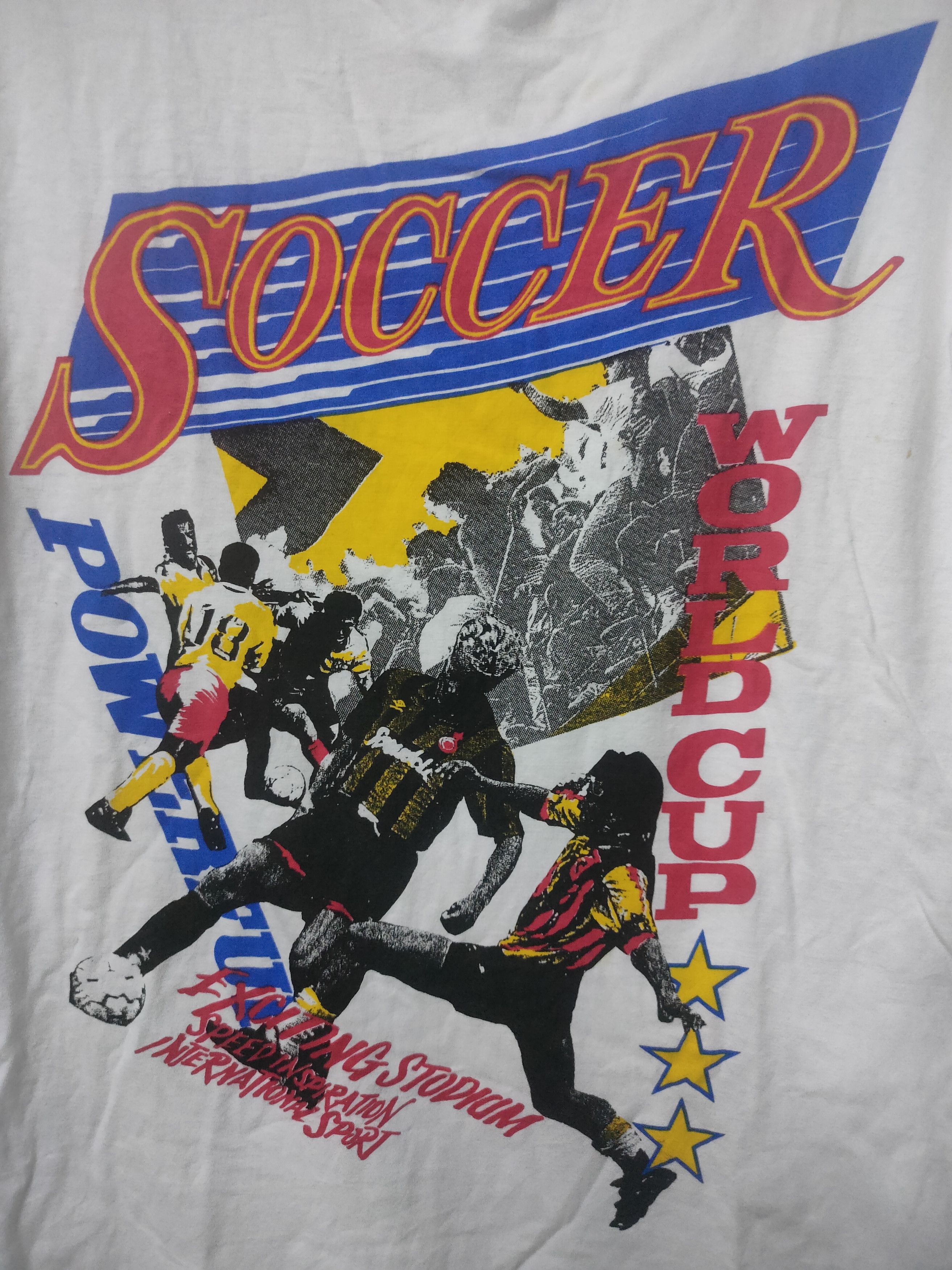 Vintage World cup football vintage Size US M / EU 48-50 / 2 - 3 Thumbnail